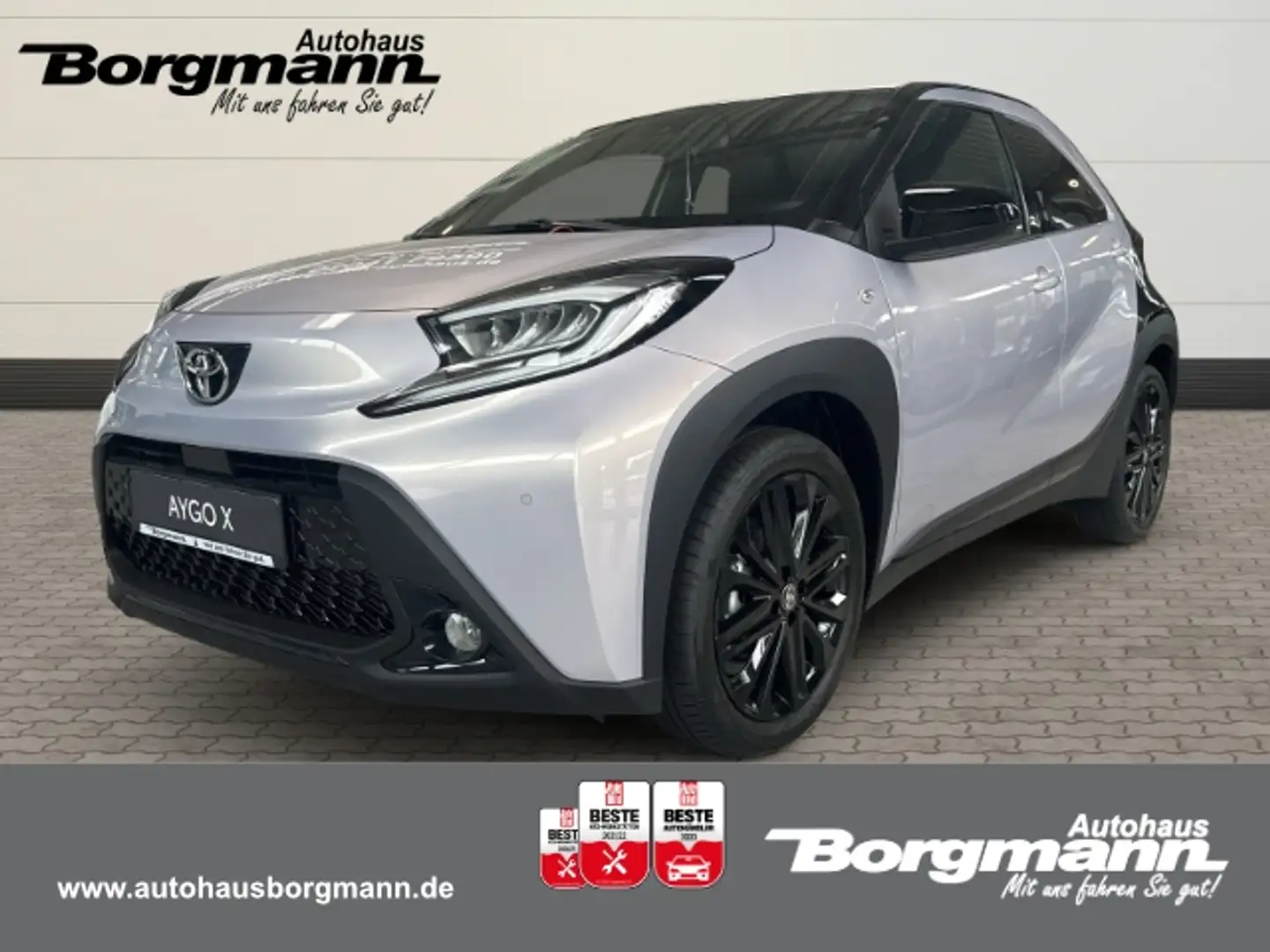 Toyota Aygo X JBL 1.0  PremiumSoundSystem JBL Parkpilot vorn und Violett - 1