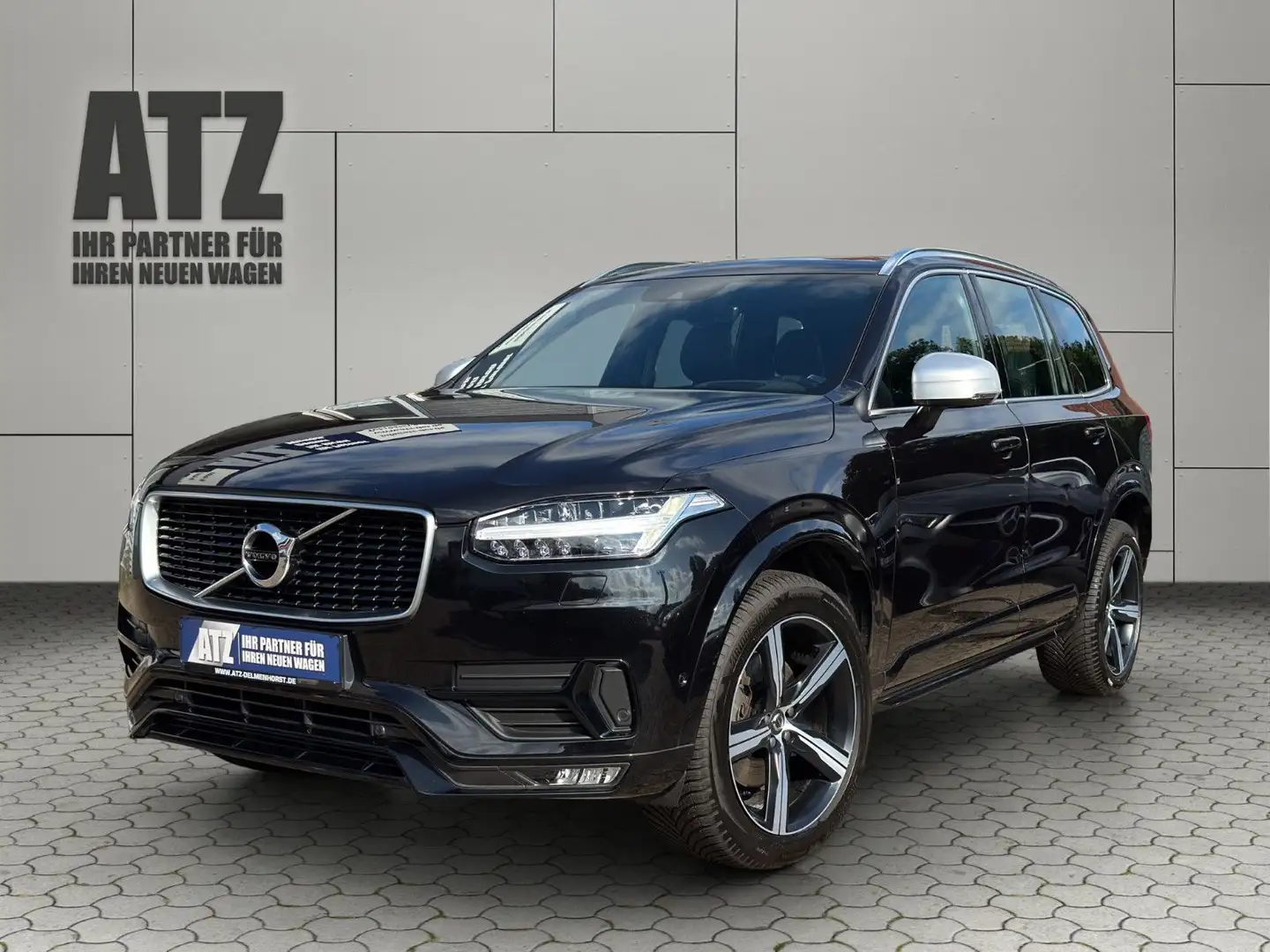 Volvo XC90 R Design AWD *Motor 10TKM *PANO*LUFTFHRW Schwarz - 1