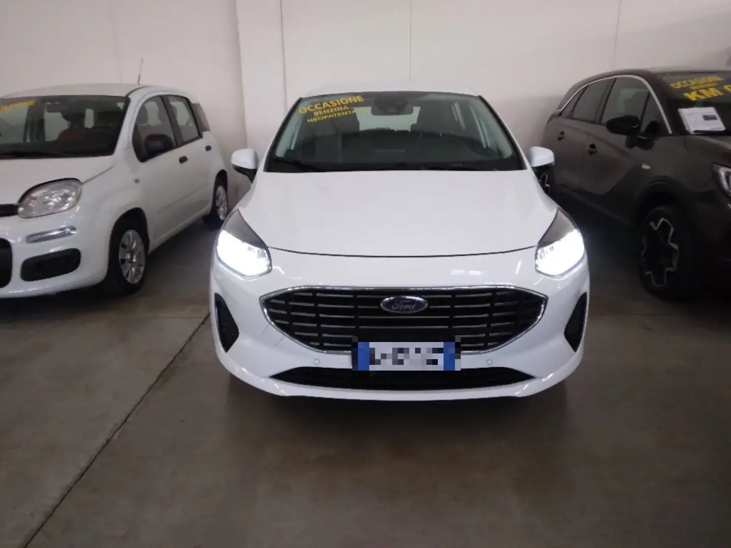 Ford Fiesta 1.1 75 CV 5 porte Titanium Bianco - 1