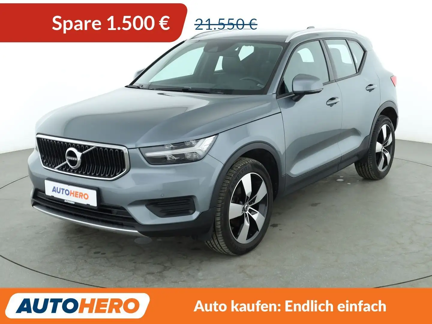 Volvo XC40 2.0 D3 Momentum 2WD*NAVI*TEMPO*CAM*PDC*SHZ* Grau - 1