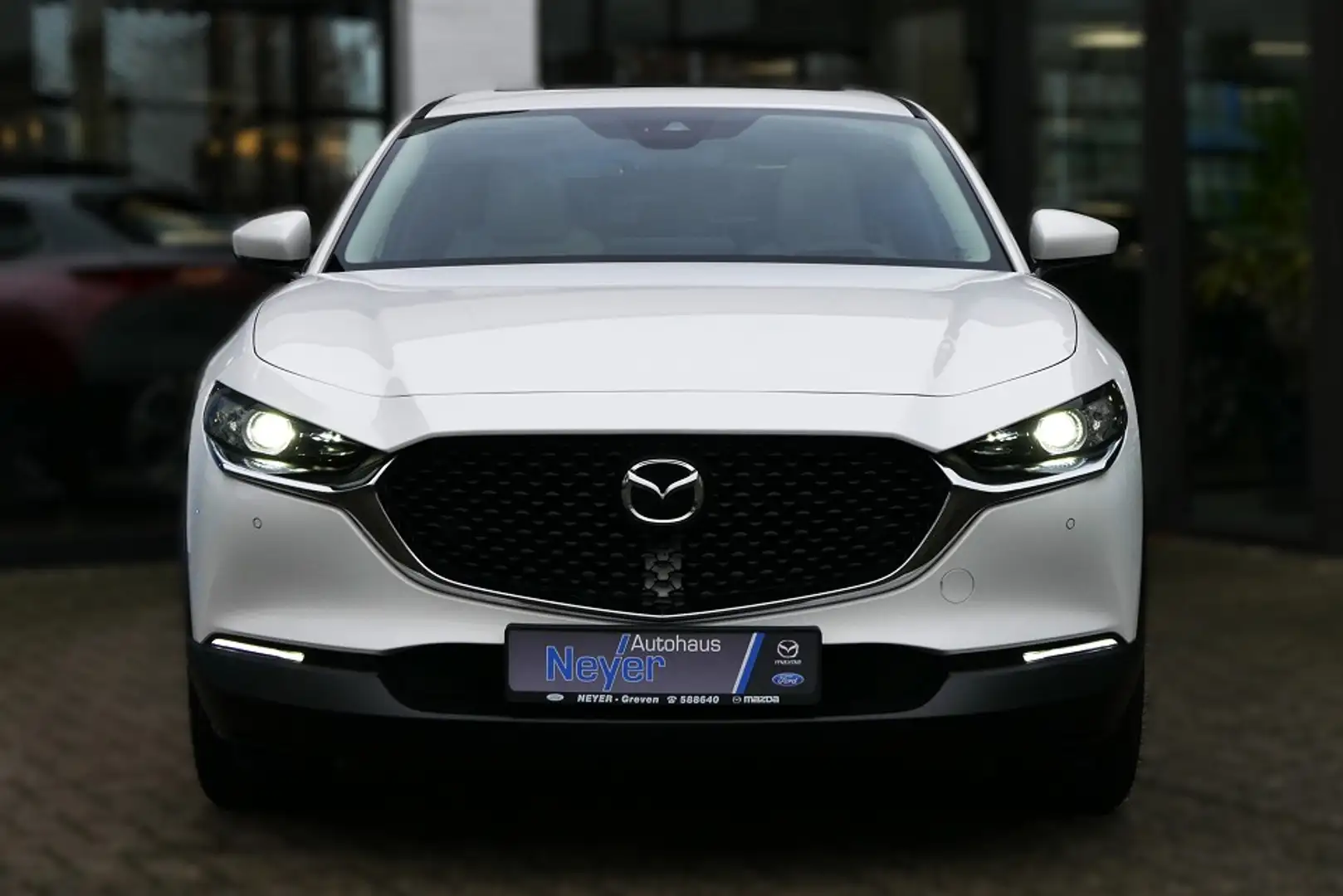 Mazda CX-30 SKYACTIV-X AL-SELECTION *AHK LED Kamera Schiebedac Weiß - 2