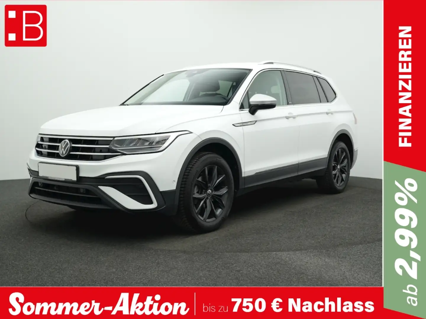 Volkswagen Tiguan Allspace 2.0 TDI DSG Move 7-SITZE AHK NAVI Weiß - 1