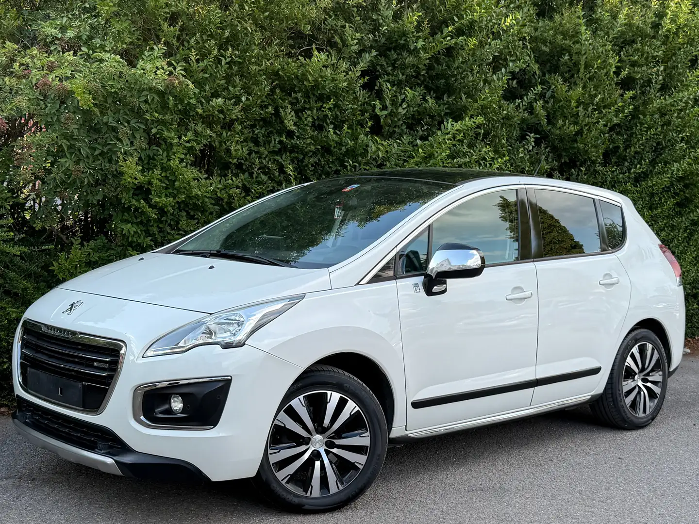 Peugeot 3008 3008 2.0 HDi HYBRID+NAVI+TOIT PANO+CAMERA+CUIR+E6B Wit - 1