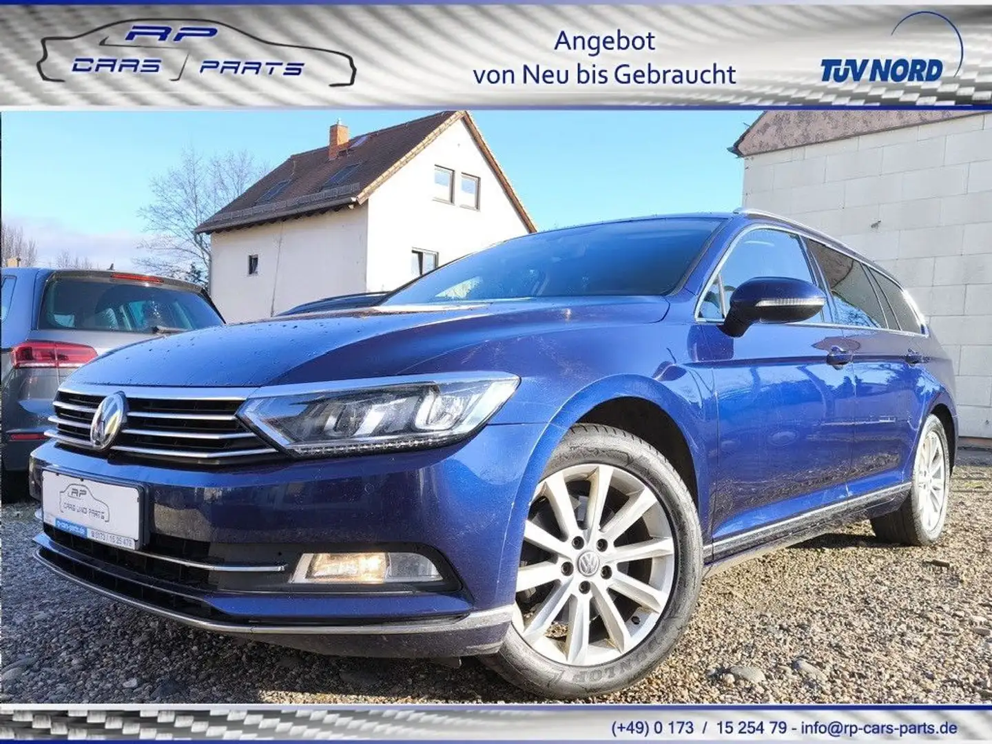 Volkswagen Passat Variant Passat#Highline#STEUER#AHK#NAVI#SHZ#ABSTAND#LED# Blu/Azzurro - 1