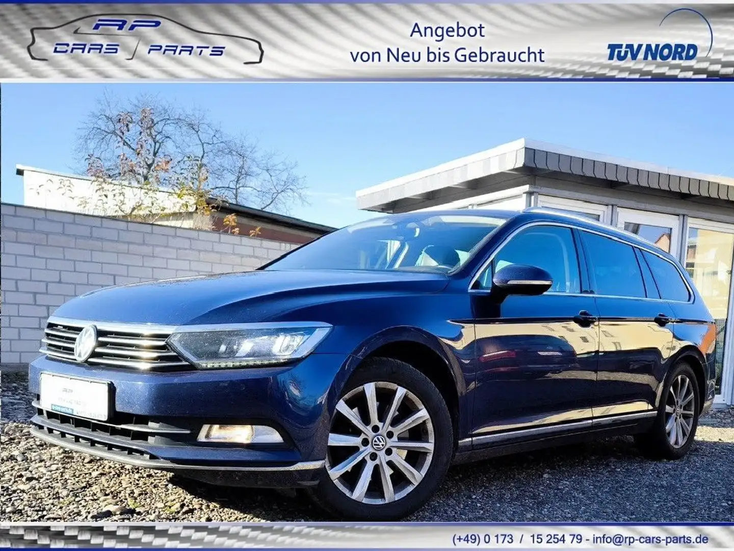 Volkswagen Passat Variant Passat#Highline#STEUER#AHK#NAVI#SHZ#ABSTAND#LED# Blau - 1