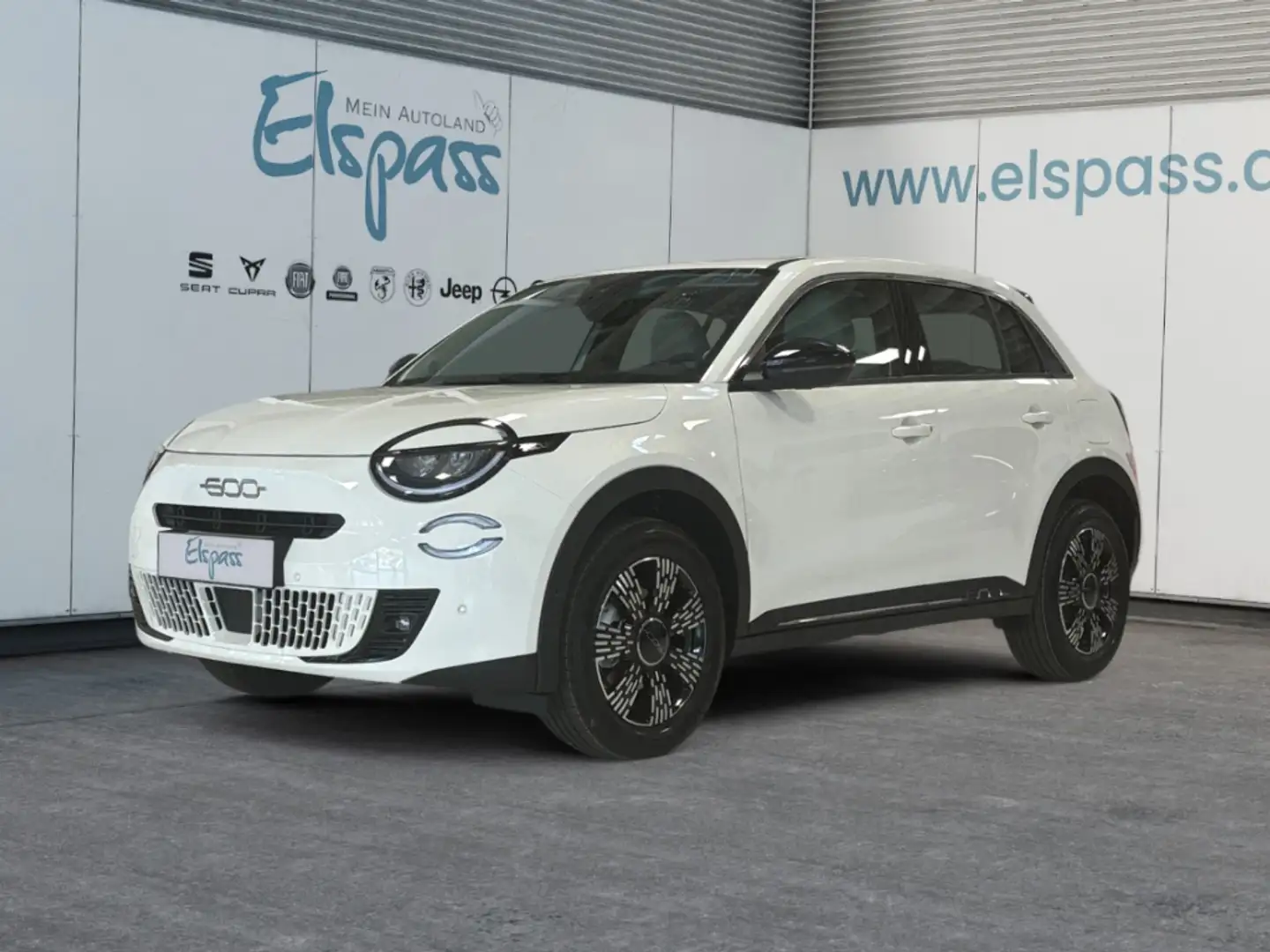 Fiat 600 Style-/Komfortpaket 360°PDC SHZG KAM APPLECAR/ANDR Weiß - 1
