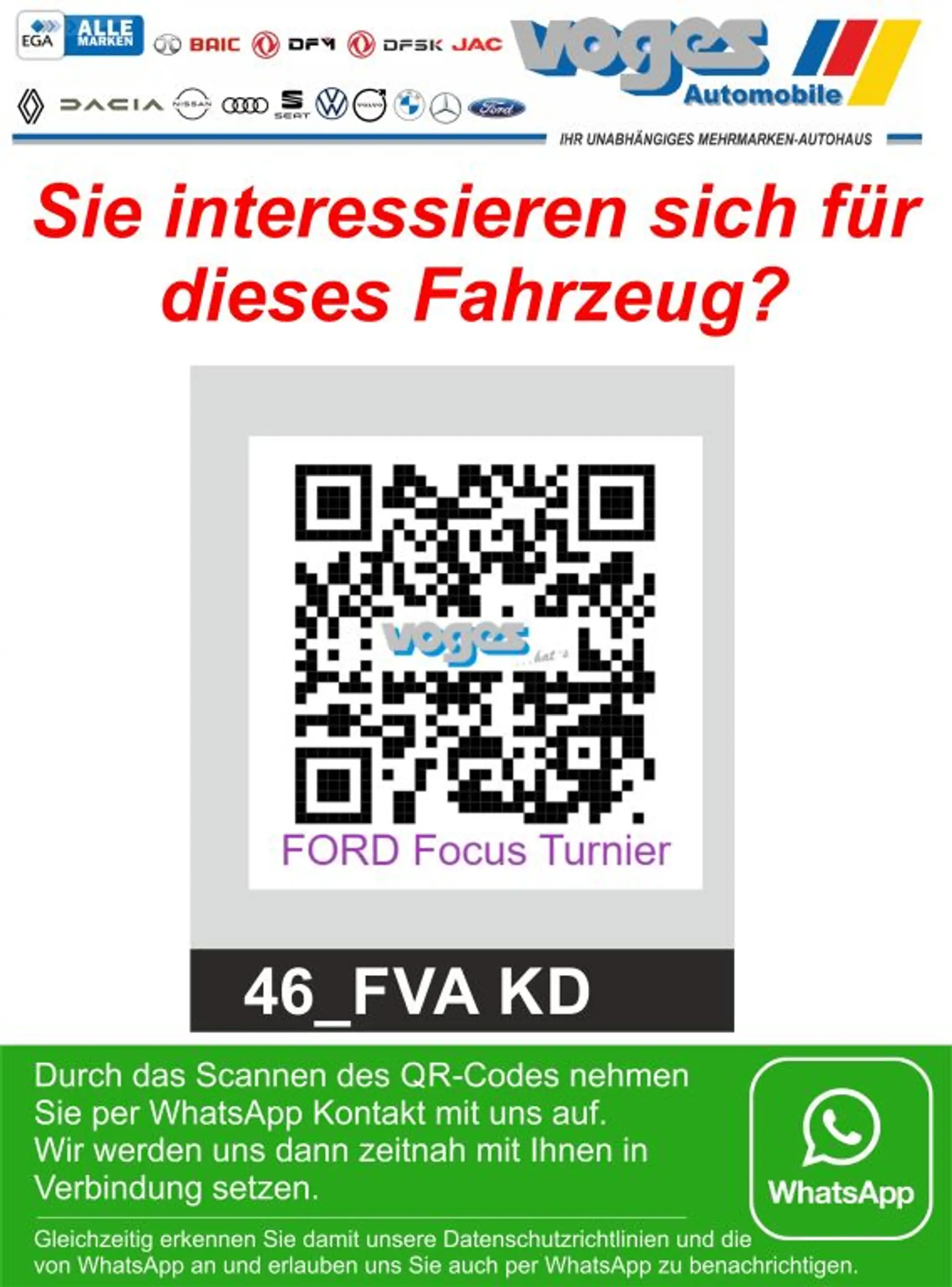 Ford Focus Turnier 1.5 TDCi DPF Start-Stopp-System Trend — photo 4
