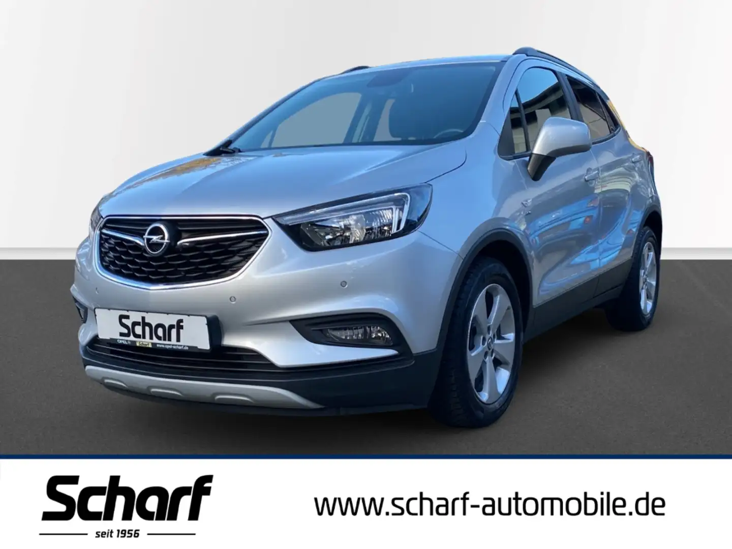 Opel Mokka 1.4 Turbo Active Fernlichtass. Rückfahrkam. Silber - 1