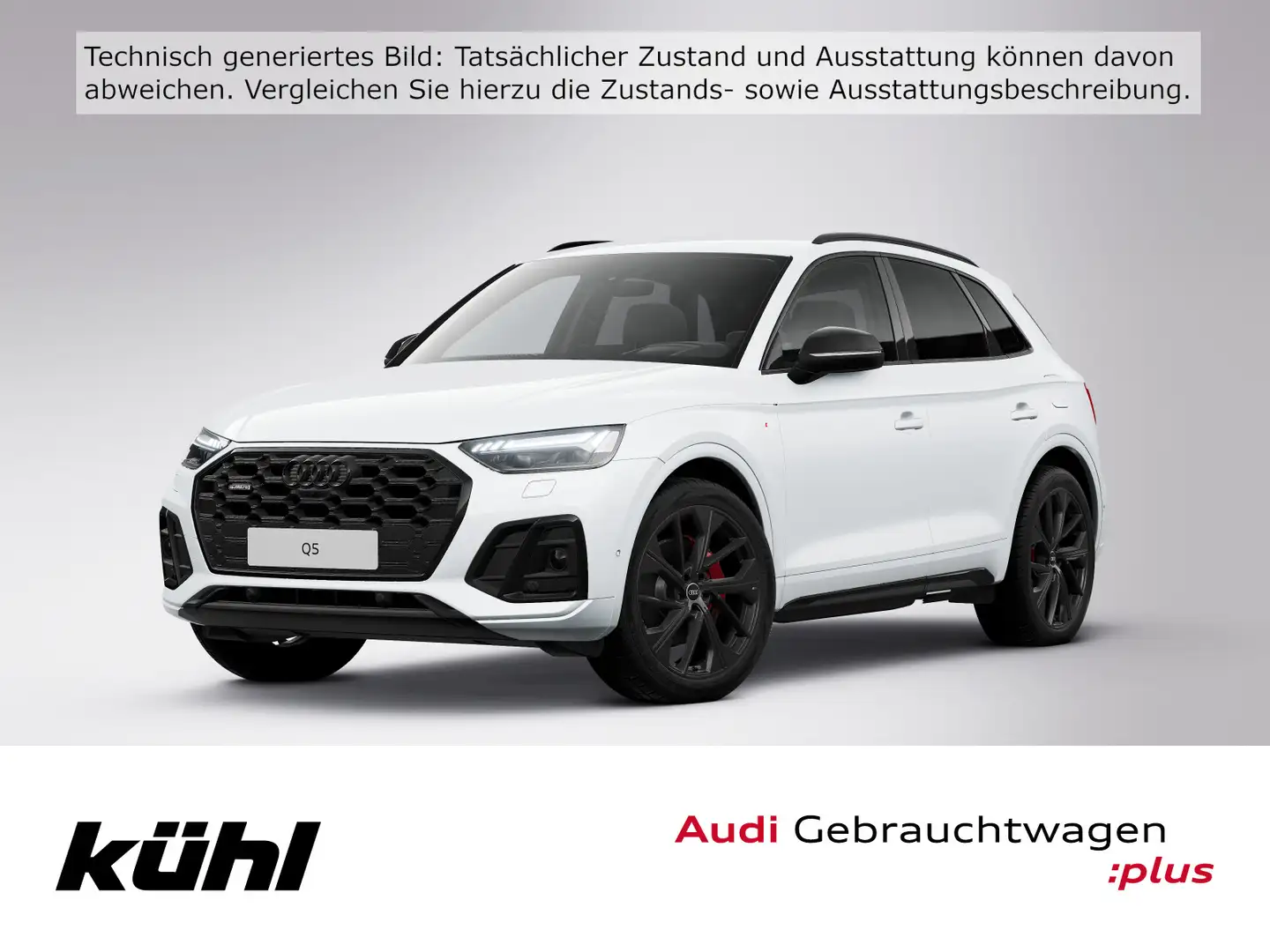 Audi Q5 50 TFSI e Q S tronic S line LED/Luft/ACC/HuD/ Weiß - 1