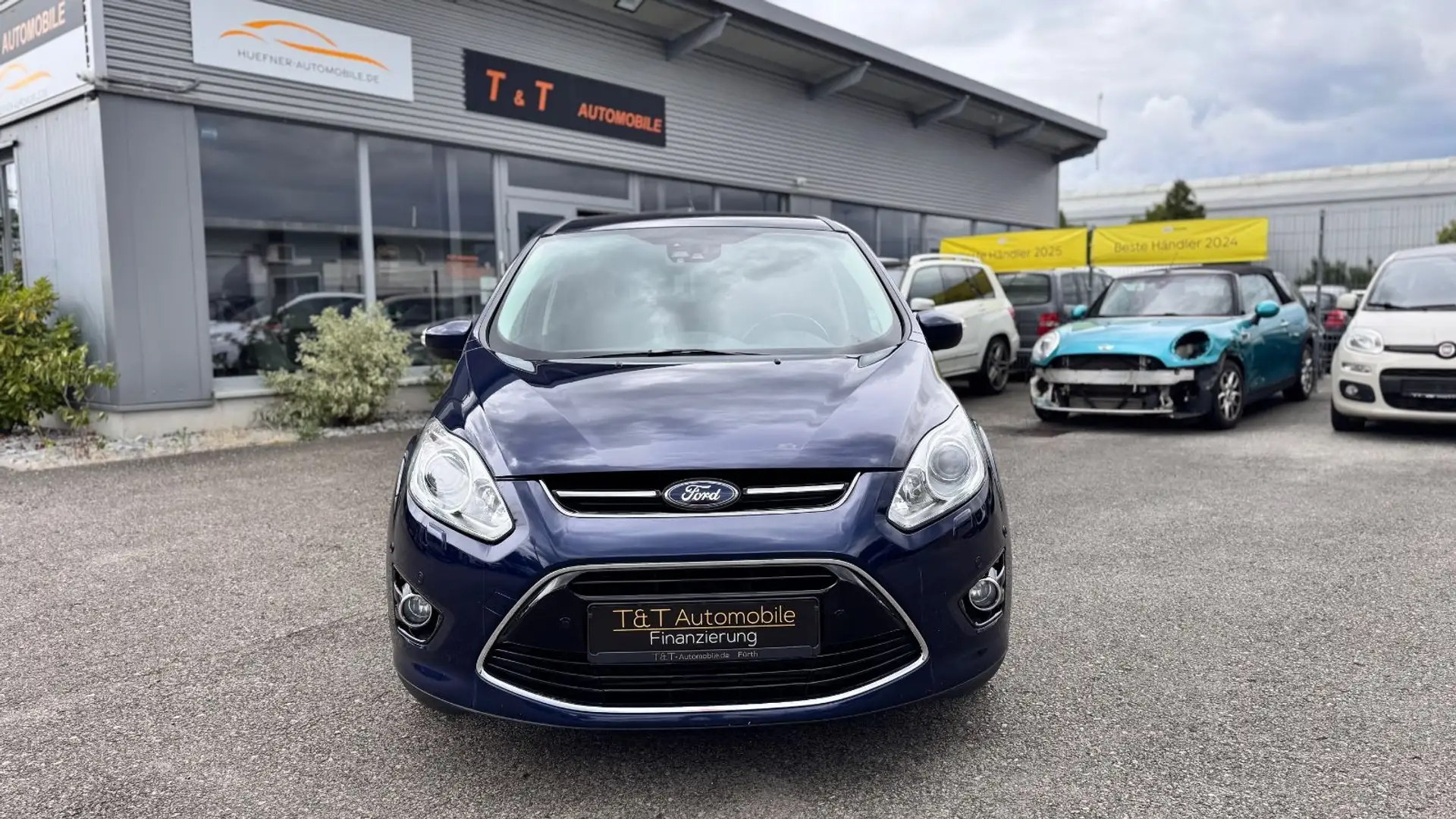 Ford Grand C-Max Grand C-MAX Titanium PDC Kamera SH ParkAss Spurh Blau - 2