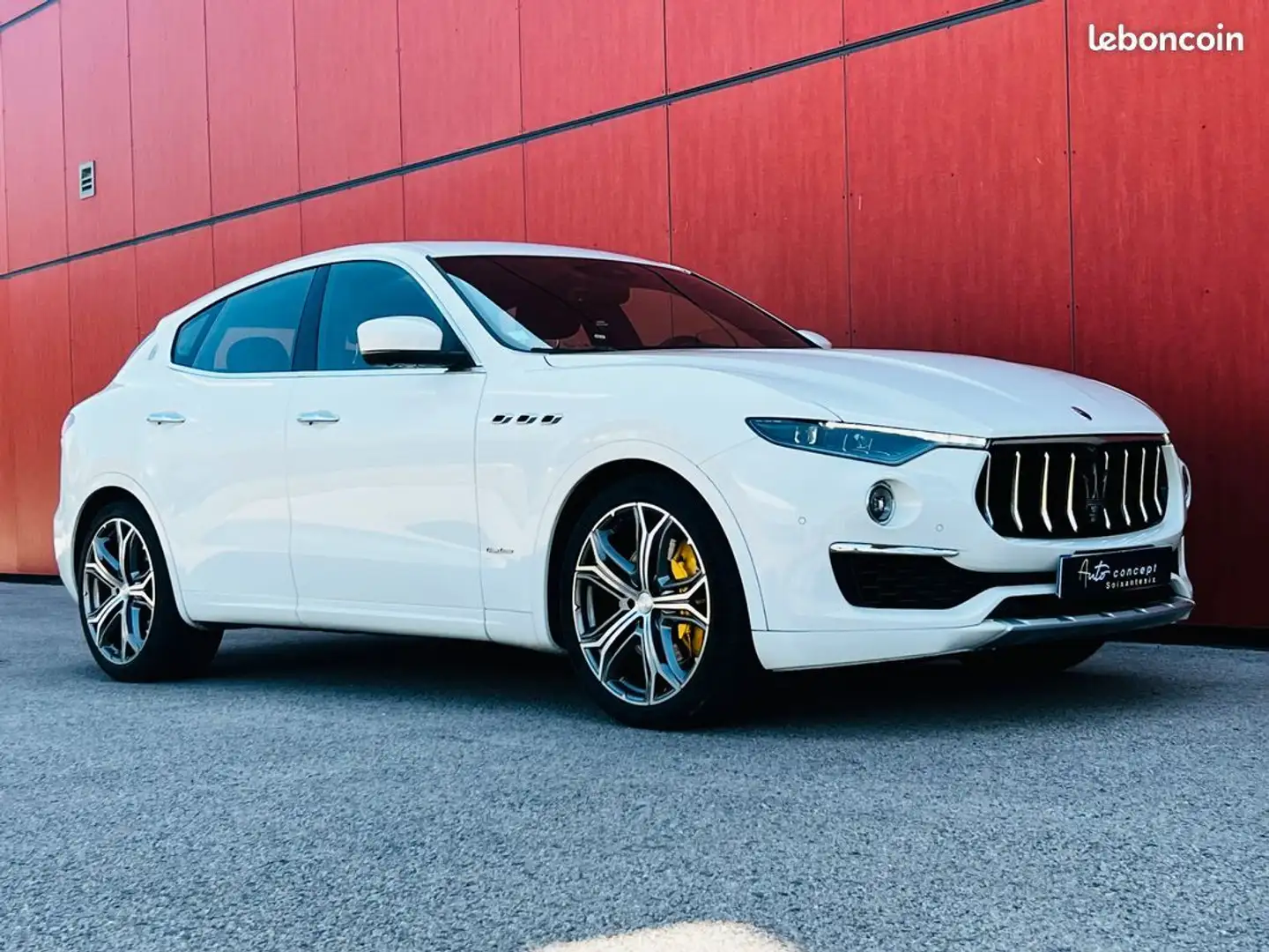 Maserati Levante 3.0 V6 430ch S Q4 GranSport Weiß - 1