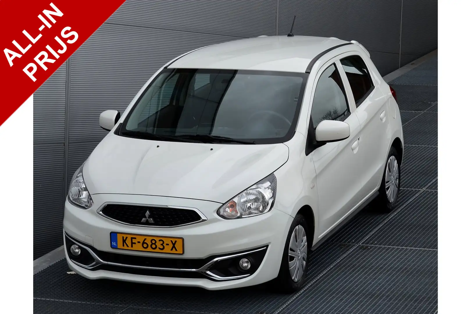 Mitsubishi Space Star 1.0 CVT COOL PLUS CLEARTEC | HOGE ZIT | AUTOMAAT | Blanco - 1