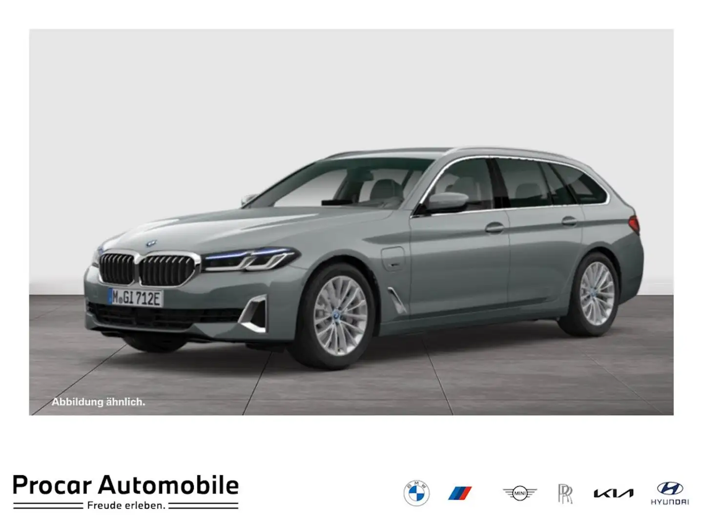 BMW 530 e xDrive LUXURY LINE+H/K+HuD+AHK+DA PROF Grau - 1