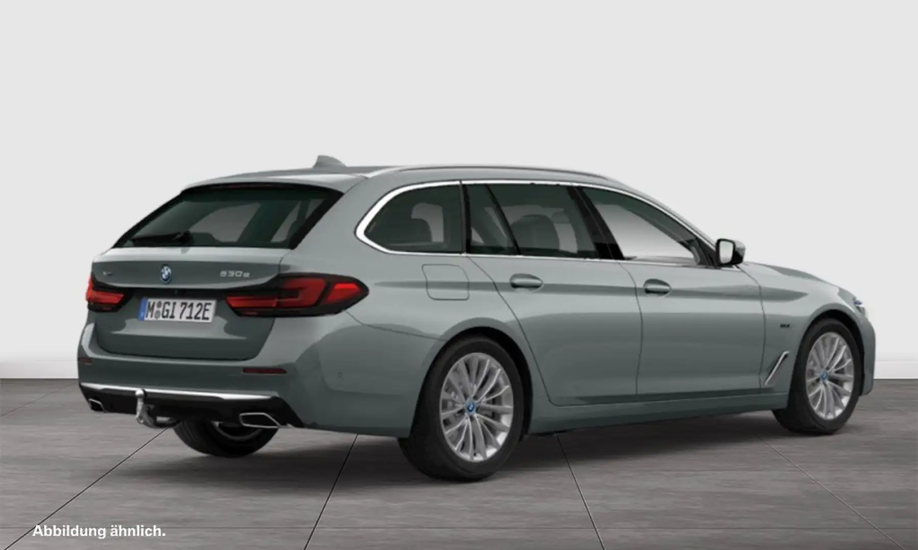 BMW 530 e xDrive LUXURY LINE+H/K+HuD+AHK+DA PROF Grau - 2