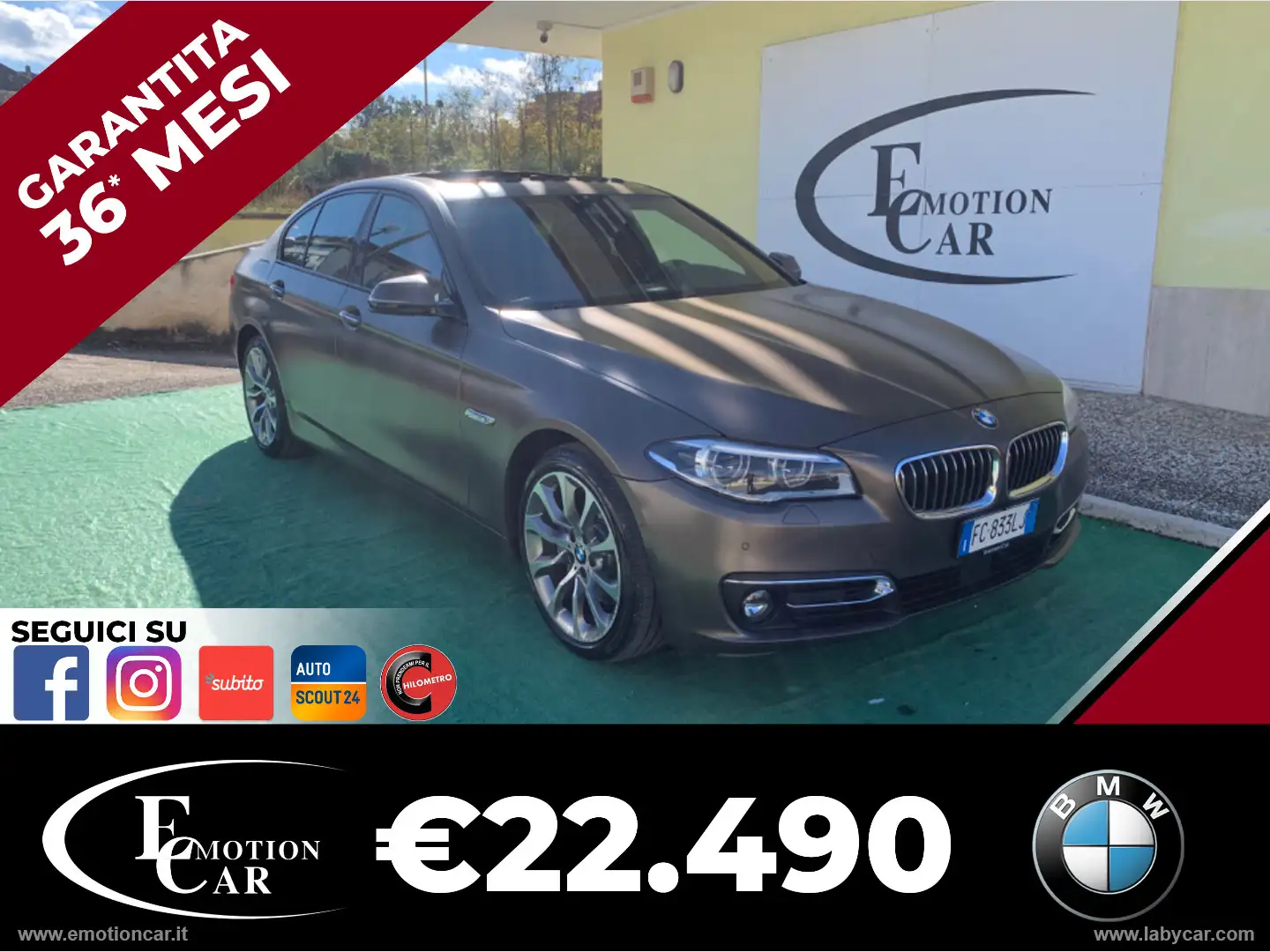 BMW 535 535d xDrive Luxury - 2016 Bronzo - 1