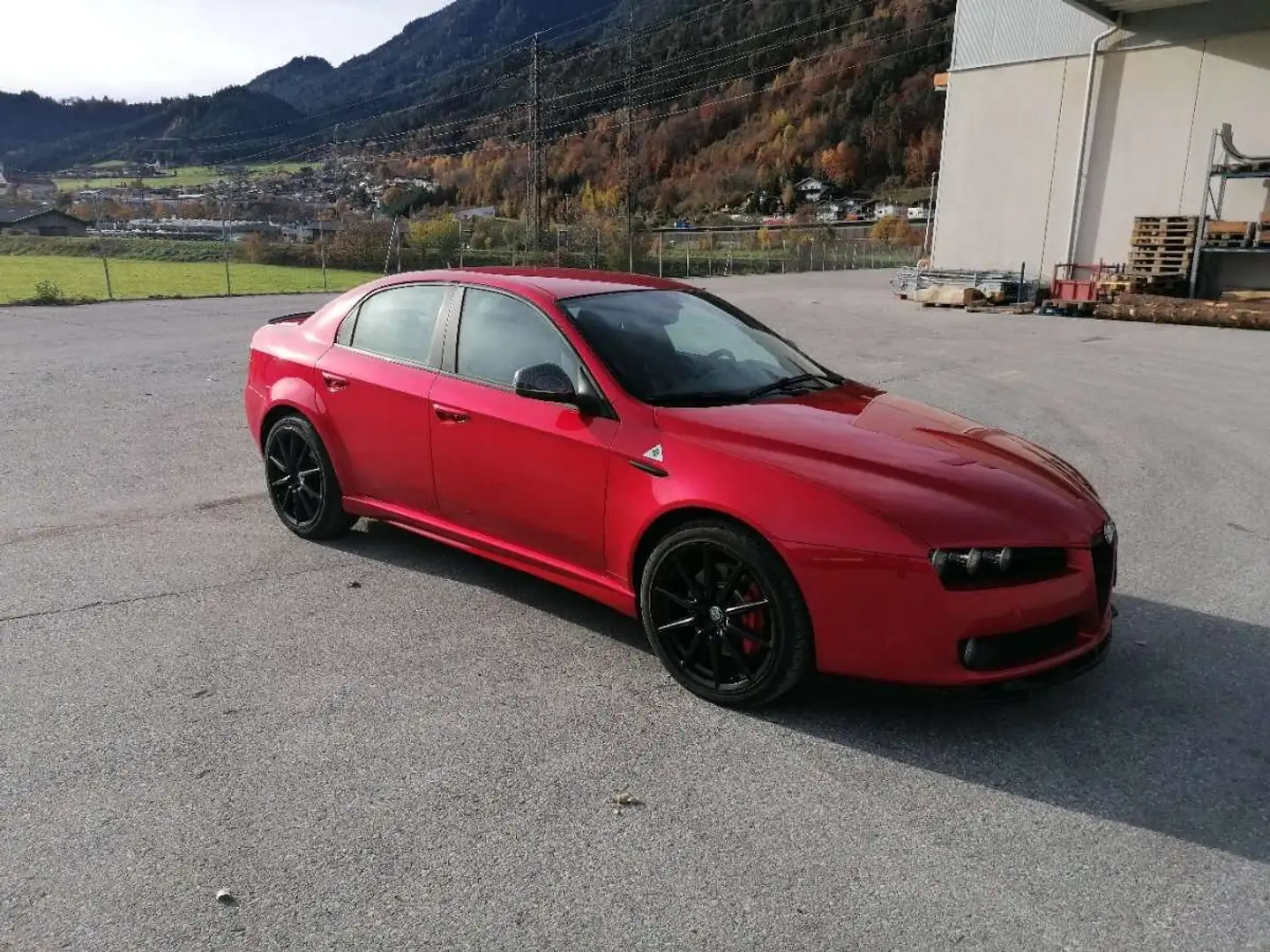 Alfa Romeo 159 1750 TBi TI Rosso Competizione Rot - 2
