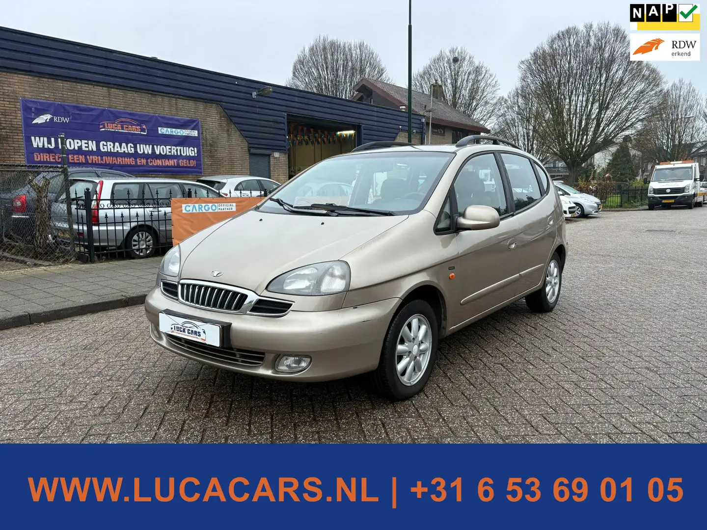 Daewoo Tacuma 2.0 Class AUTOMAAT + AIRCO! Beige - 1