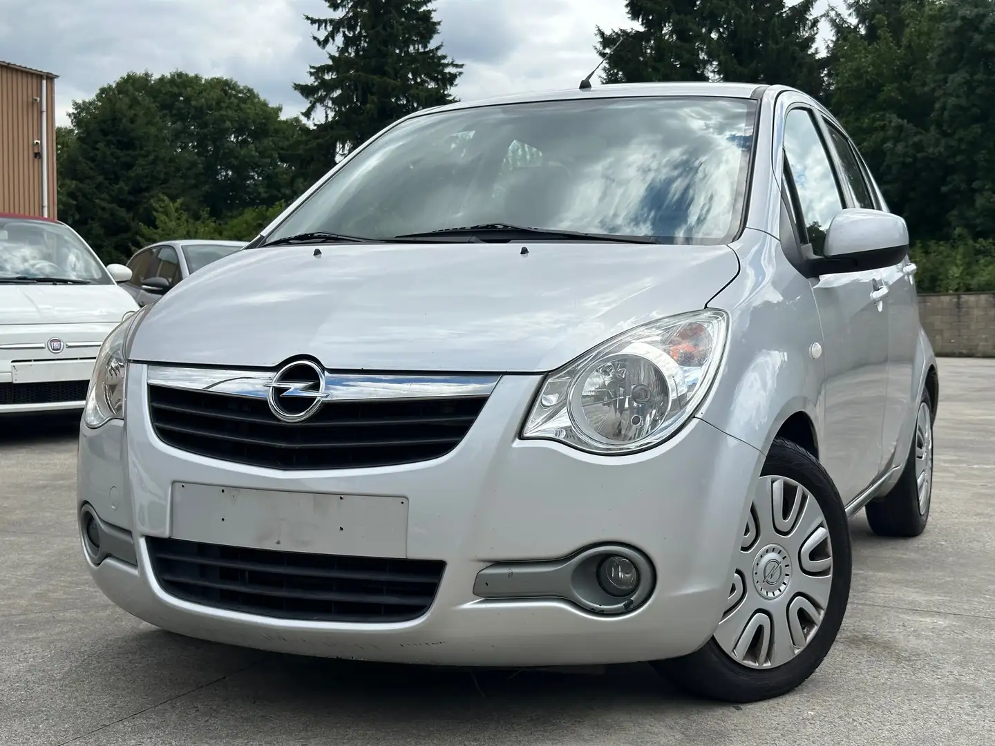 Opel Agila Agila 1.2i*1ER MAIN*CARNET*AIRCO*GARANTIE!! Grijs - 1