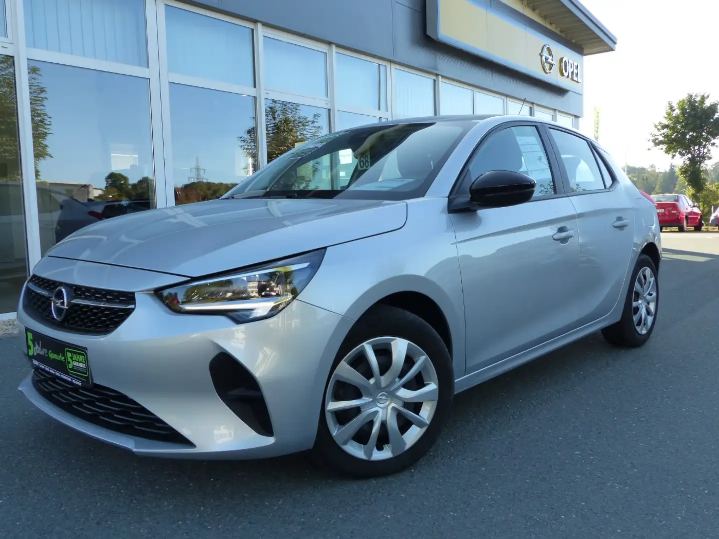 Opel Corsa 1.2 Turbo EDITION LED+Navi+SHZ+Winterp. Argent - 2