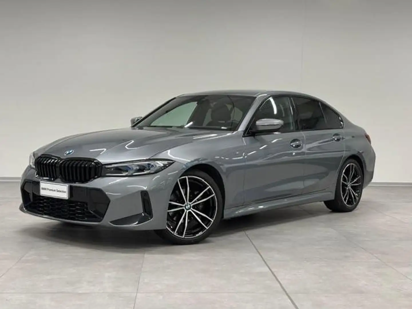BMW 318 318d mhev 48V Msport auto Grigio - 1