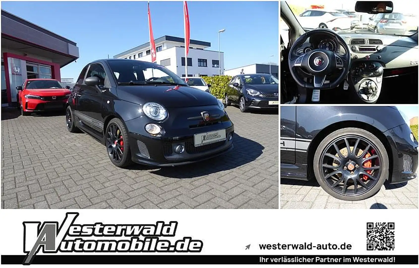 Fiat 500 595 Abarth Competizione Schwarz - 1