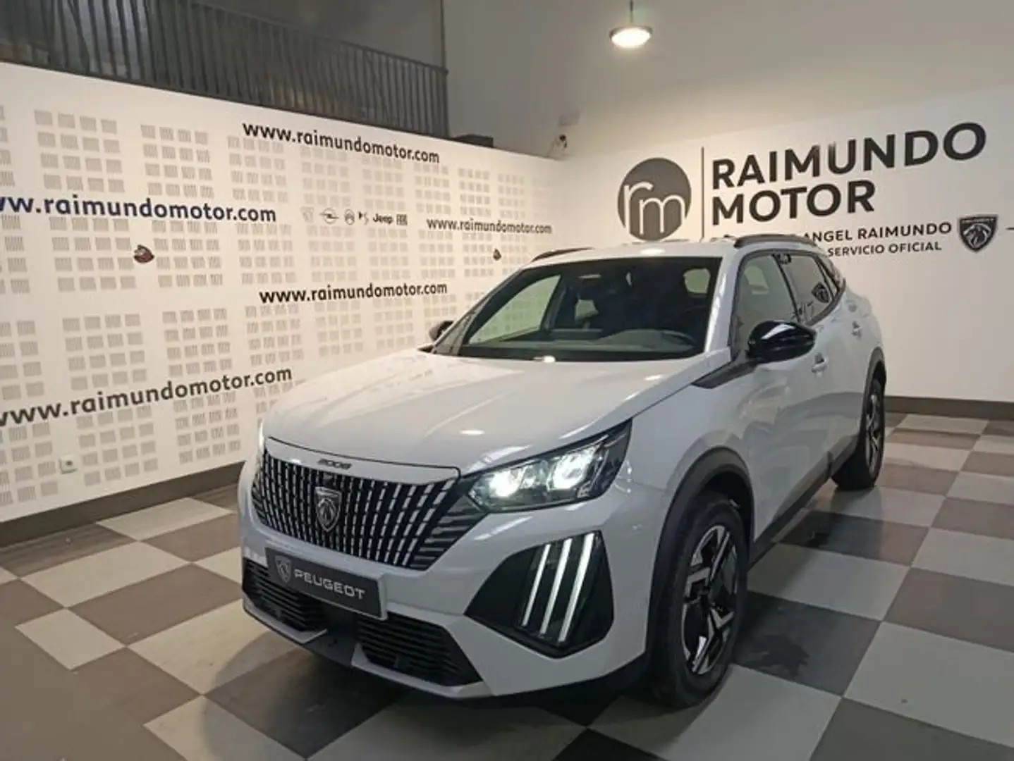 Peugeot 2008 Allure Hybrid 136 e-DCS6 Blanco - 2