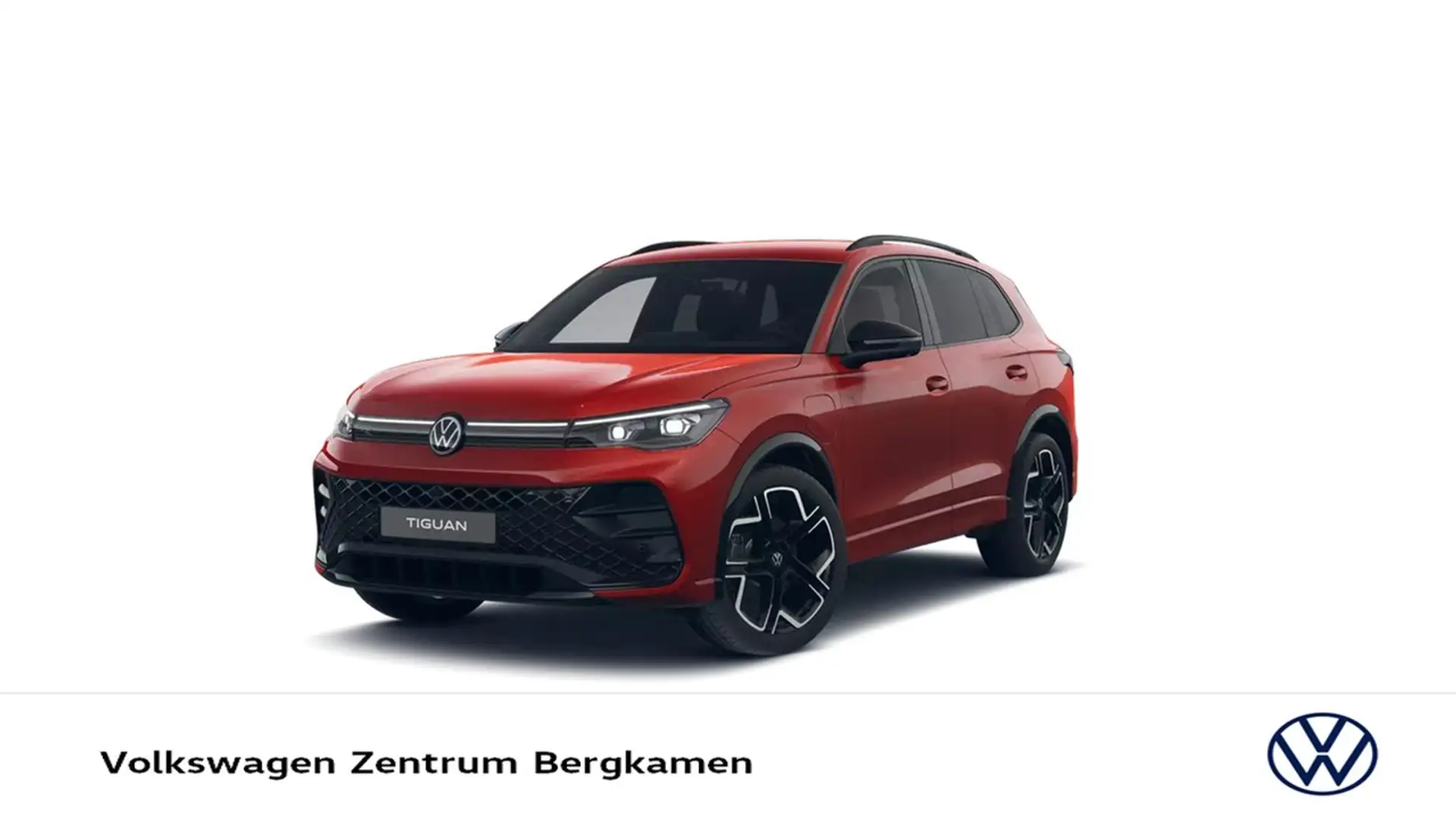 Volkswagen Tiguan 1.5 HYBRID R-LINE NEUES MODELL LEDER LM20 Rot - 2