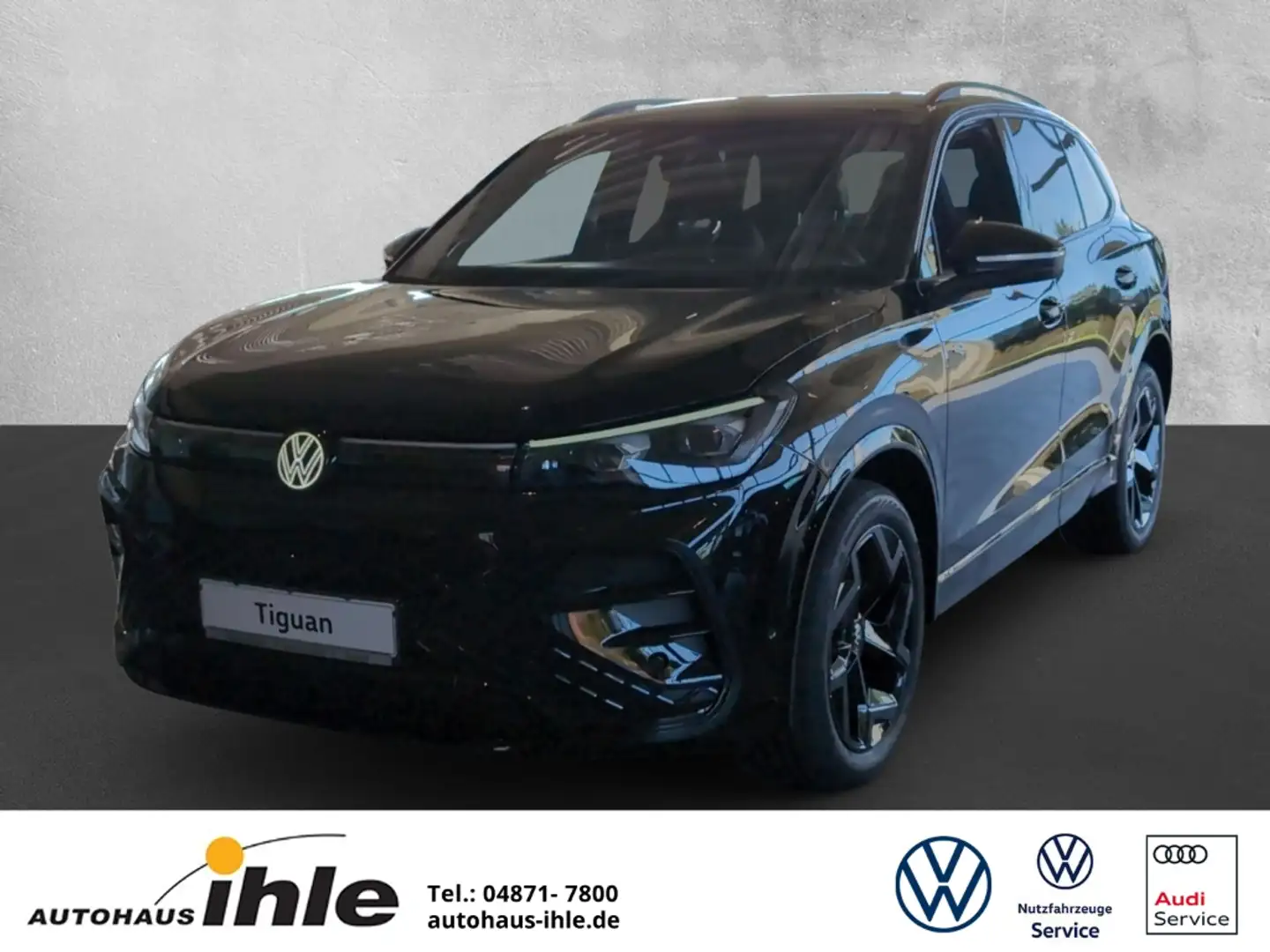 Volkswagen Tiguan 2,0 TDI DSG R-Line Black Style HDMATRIX+SOUNDSYSTE Negro - 1