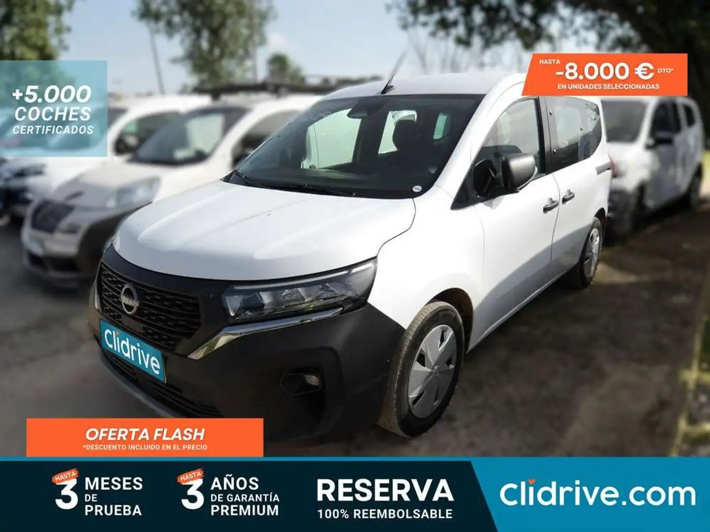 Nissan Townstar 5 plazas 1.3G 96kW L1 Acenta+ Blanco - 1