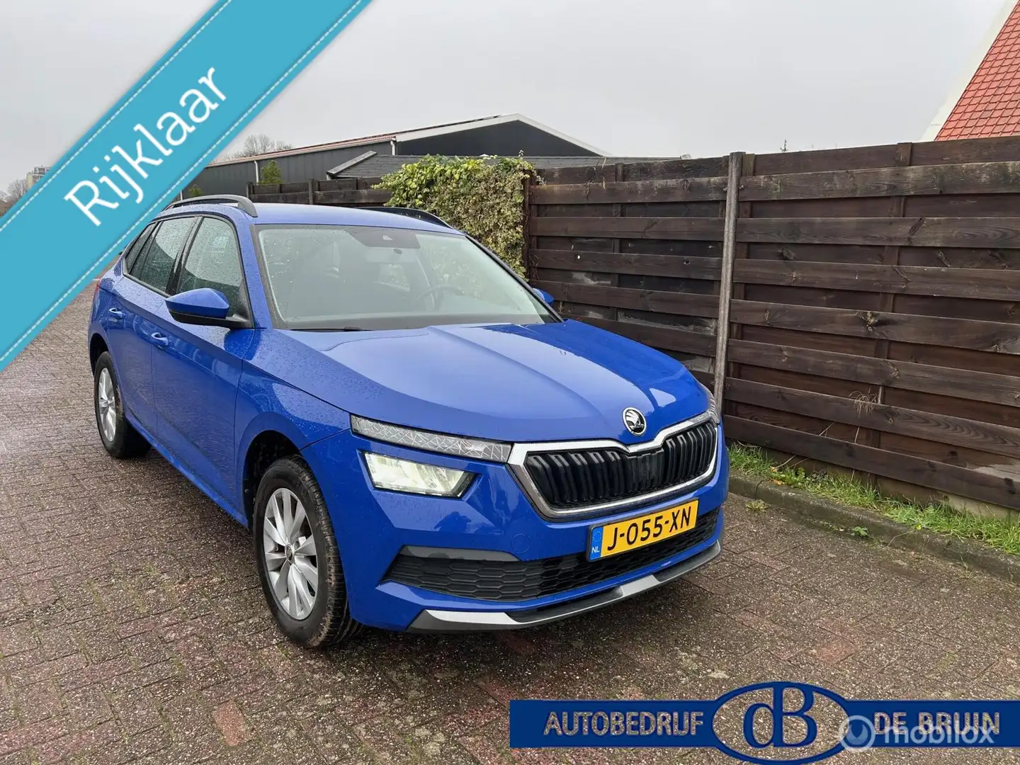 Skoda Kamiq 1.0 TSI Ambition 85 kw trekhaak Bleu - 1