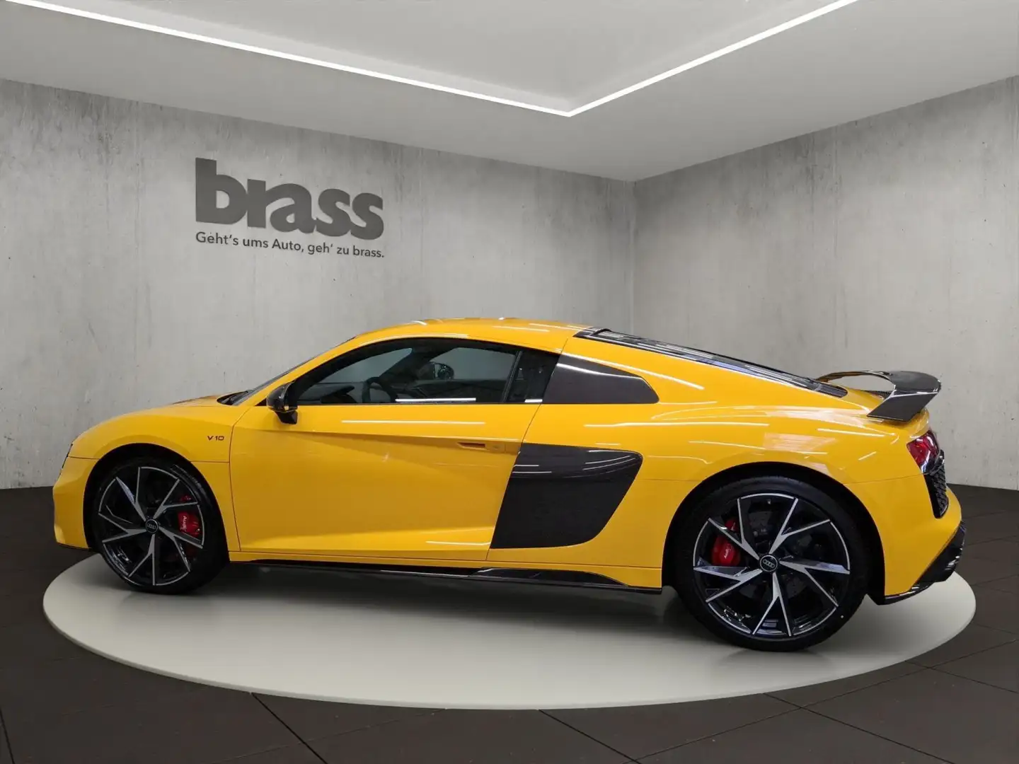 Audi R8 Coupé V10 performance quattro 456(620) kW(PS) Jaune - 2