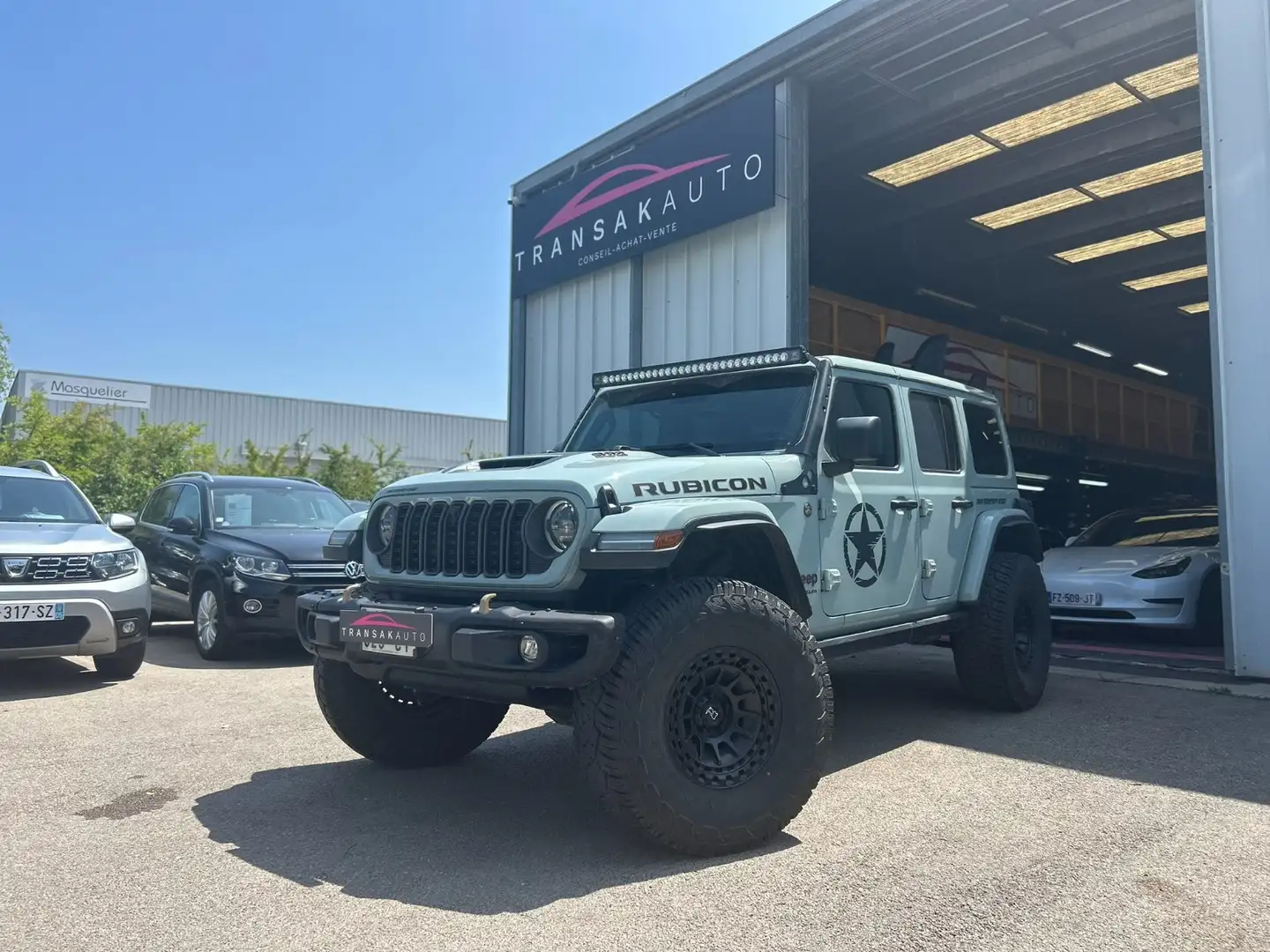 Jeep Wrangler Rubicon Gris - 1