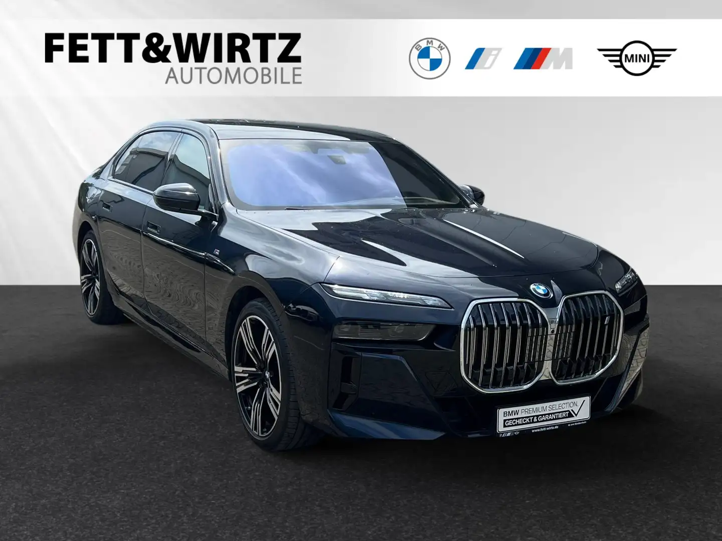 BMW i7 xDrive60 M Sport|Fond-Entertainment|SkyLounge Noir - 1