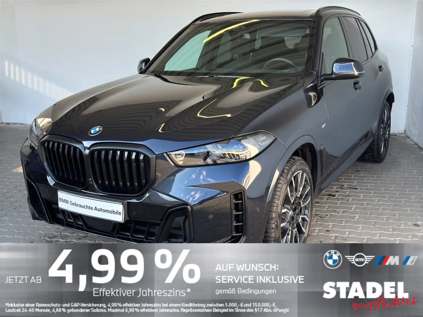 BMW X5 xDr30dA M Sport Pano.Memory.Standhz.360° Noir - 2