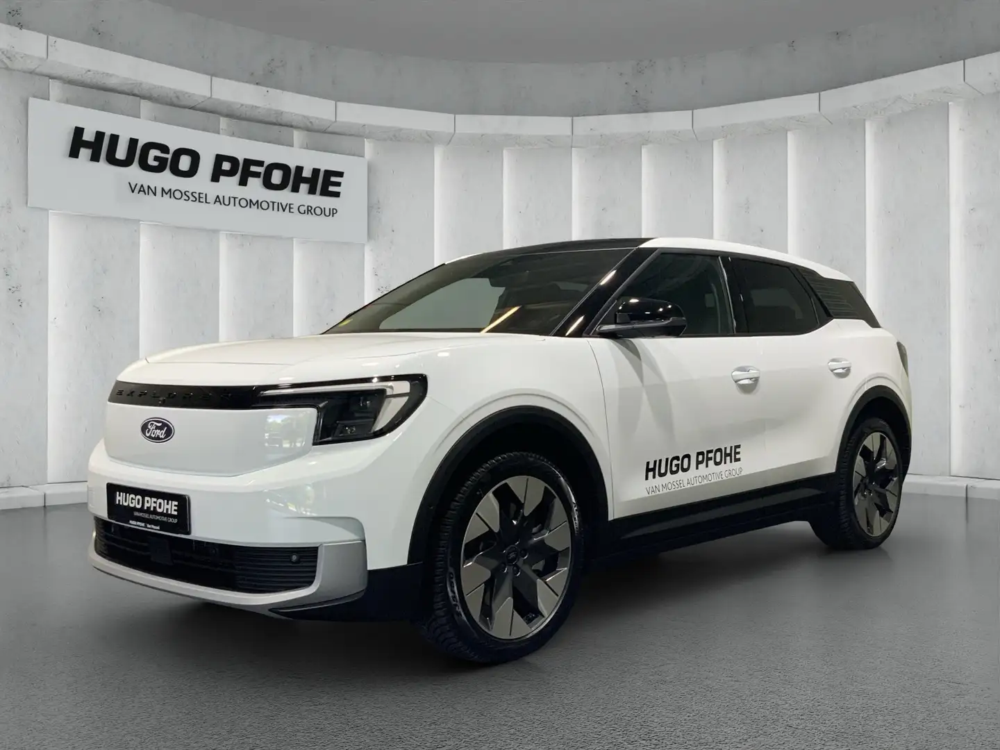 Ford Explorer Premium Dualmotor Extended Range 79kWh AWD Weiß - 1