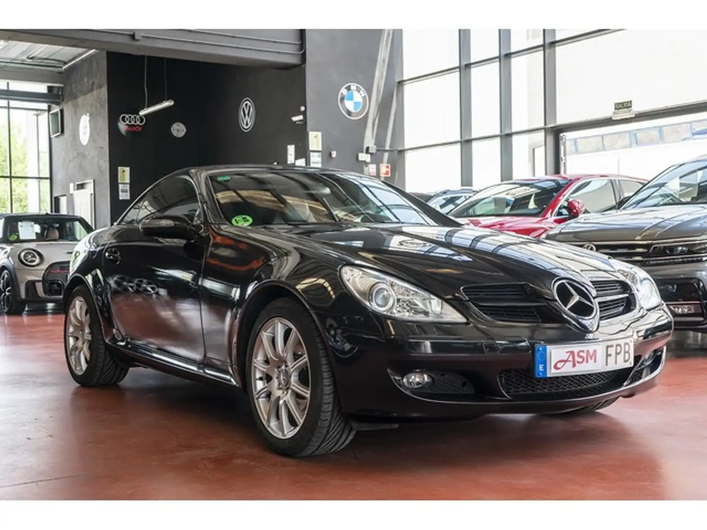 Mercedes-Benz SLK 200 200K Negro - 2