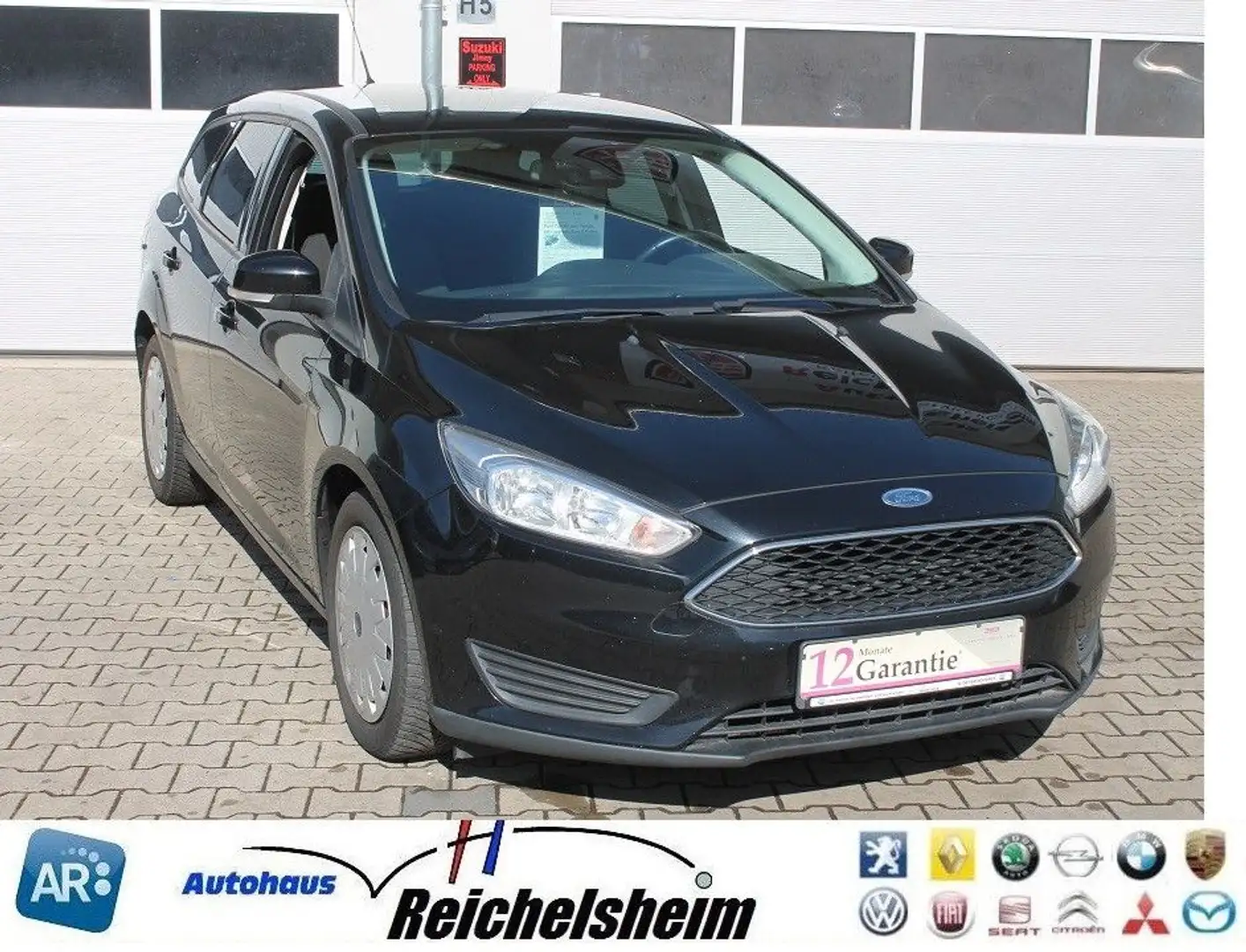Ford Focus 1HD,Tüv/Au+Service neu,gepfl.,Finanz. Noir - 1
