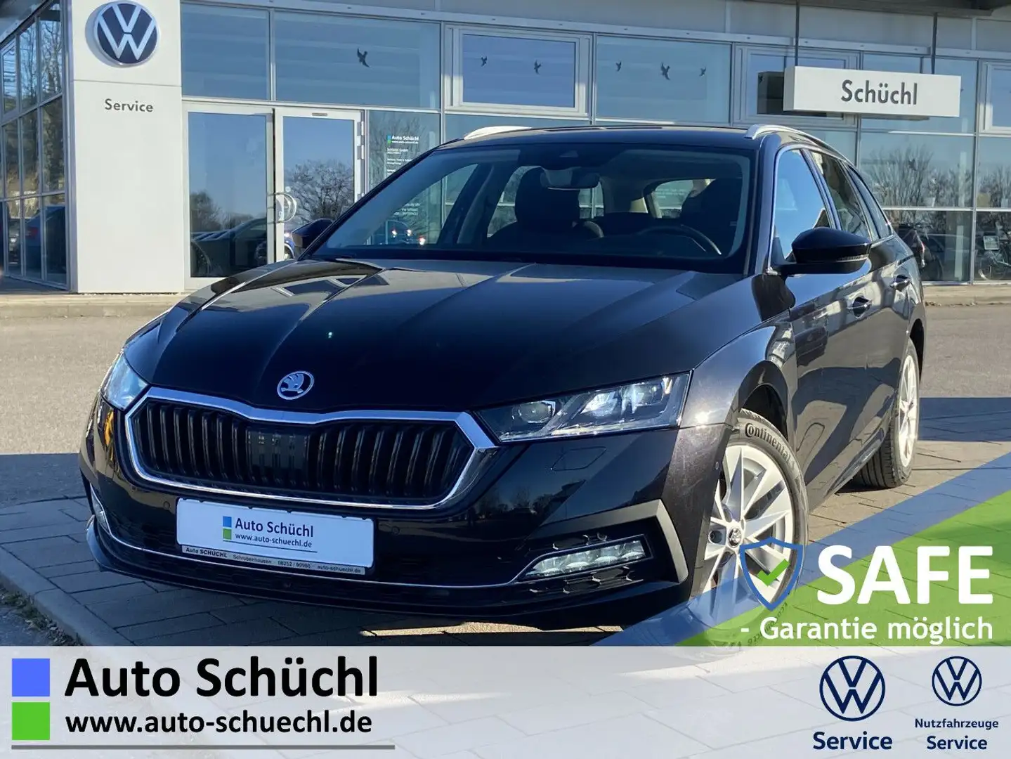Skoda Octavia Combi 2.0 TDI DSG Style NAVI-COLUMBUS+AH Schwarz - 1