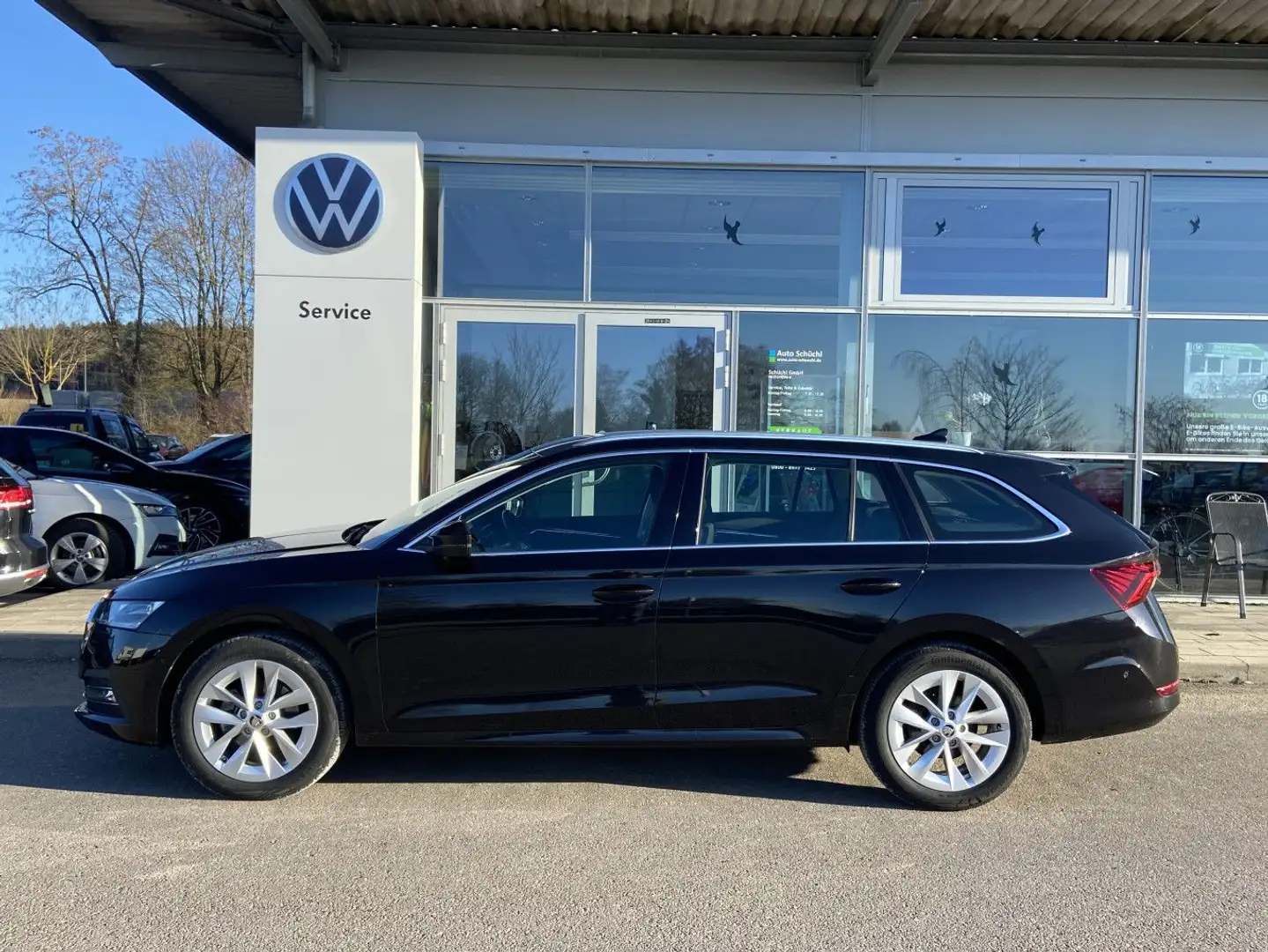 Skoda Octavia Combi 2.0 TDI DSG Style NAVI-COLUMBUS+AH Schwarz - 2