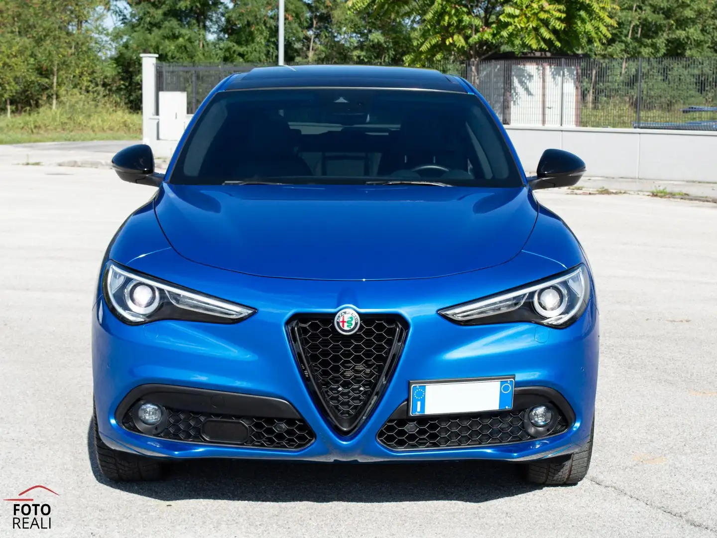 Alfa Romeo Stelvio 2.2 TD 210 CV Q4 VELOCE AT8 TETTO 20'' Blu/Azzurro - 2