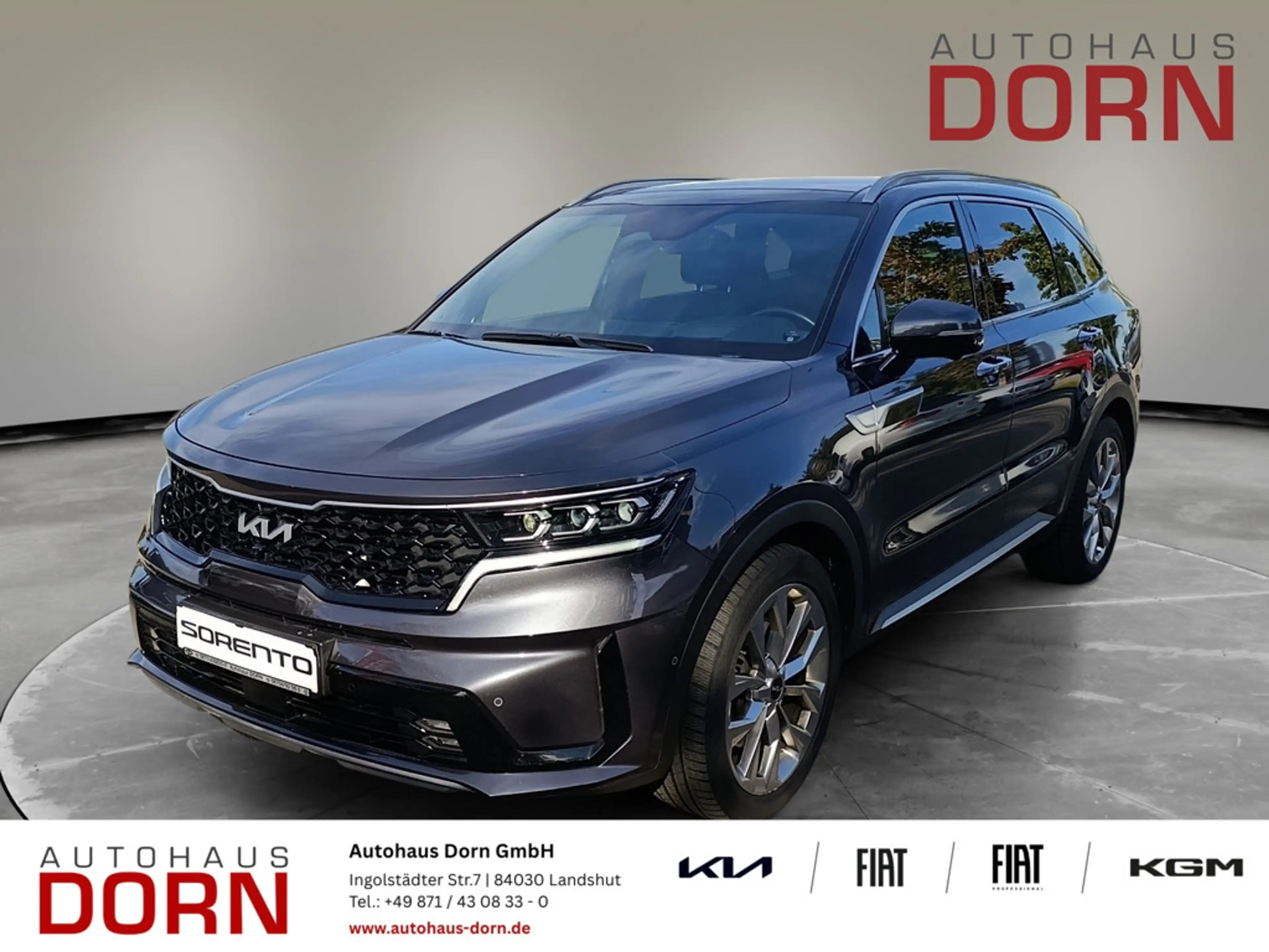 Kia Sorento Platinum 2.2D AWD DCT8 AHK Panoramaglasdach