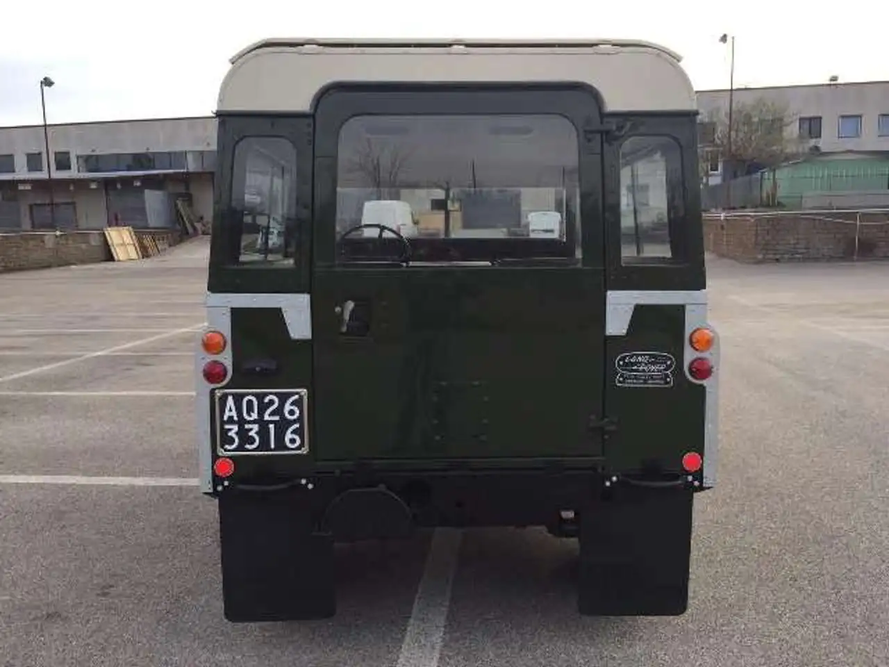 Land Rover Defender 88 serie III, foto 3
