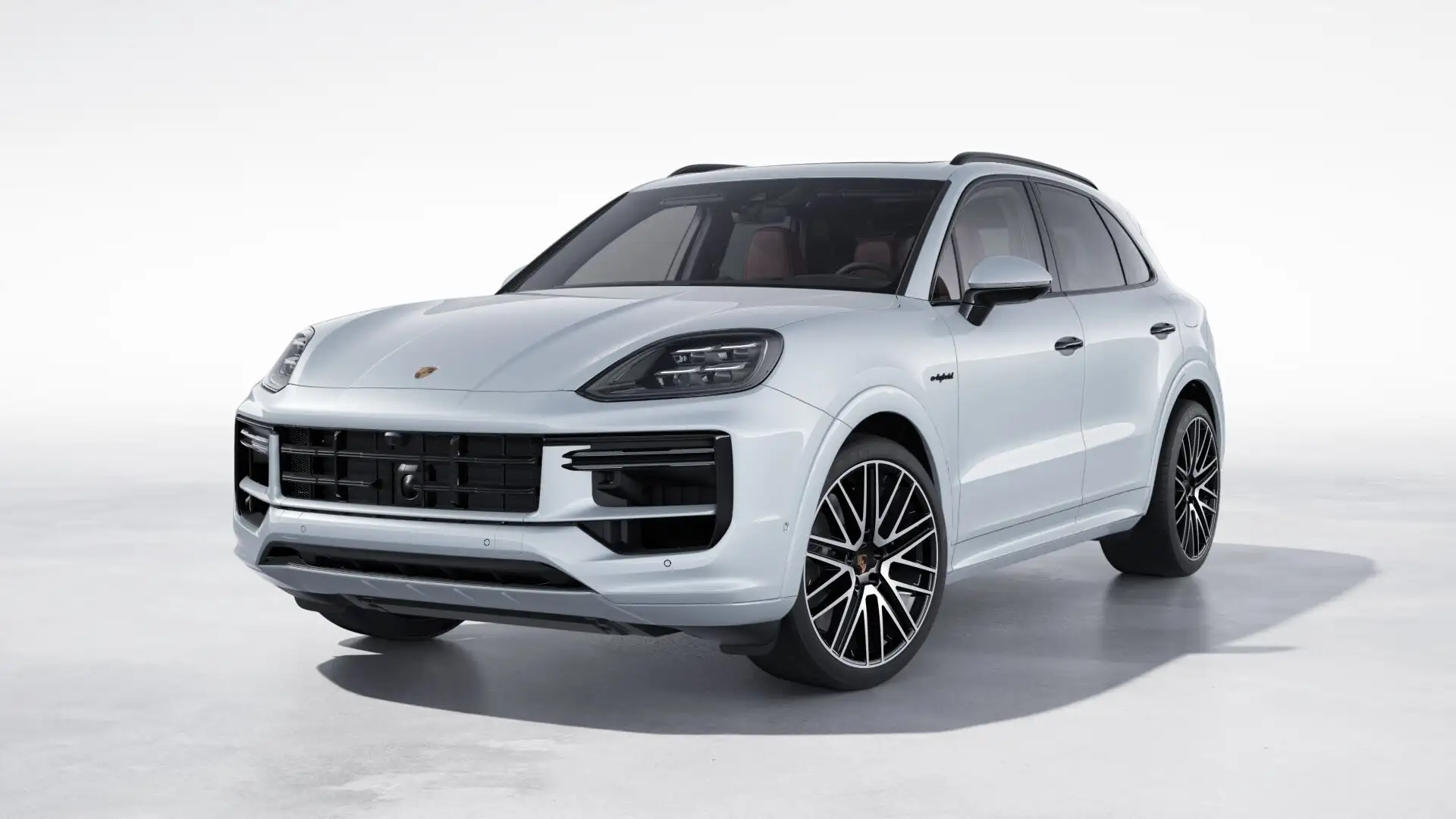 Porsche Cayenne Turbo E-Hybrid Zilver - 1