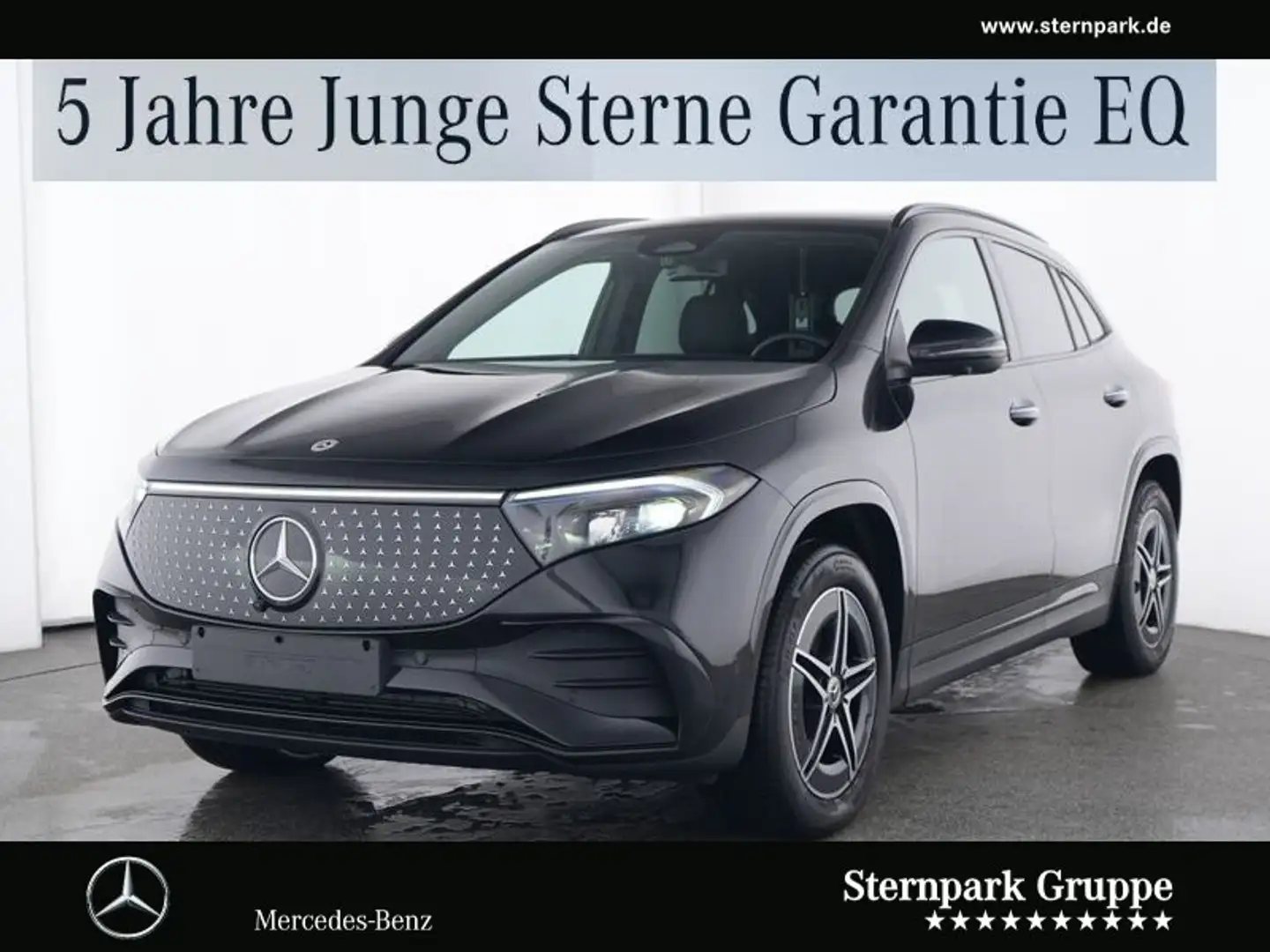 Mercedes-Benz EQA 350 EQA 350 4M AMG'Night'Pano'AHK'360°K'KeyleGo'Wint Schwarz - 1