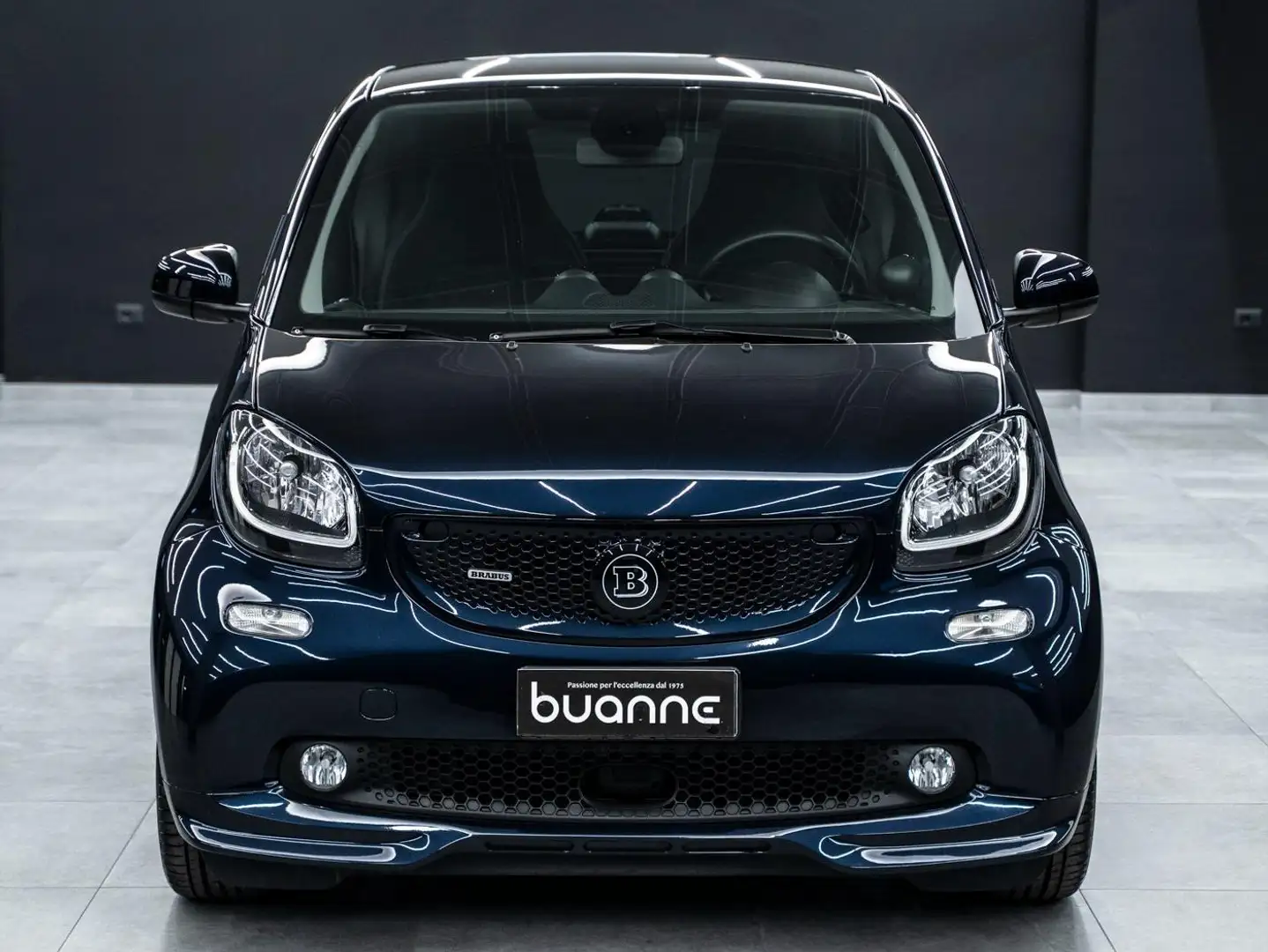 smart forTwo 90Cv Brabus Style Twinamic Blue Paris Italy Km Cer Bleu - 2