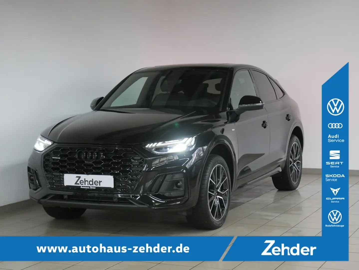 Audi Q5 Sportback 2.0 TDI 40 quattro S line +Navi+Matri... Schwarz - 1