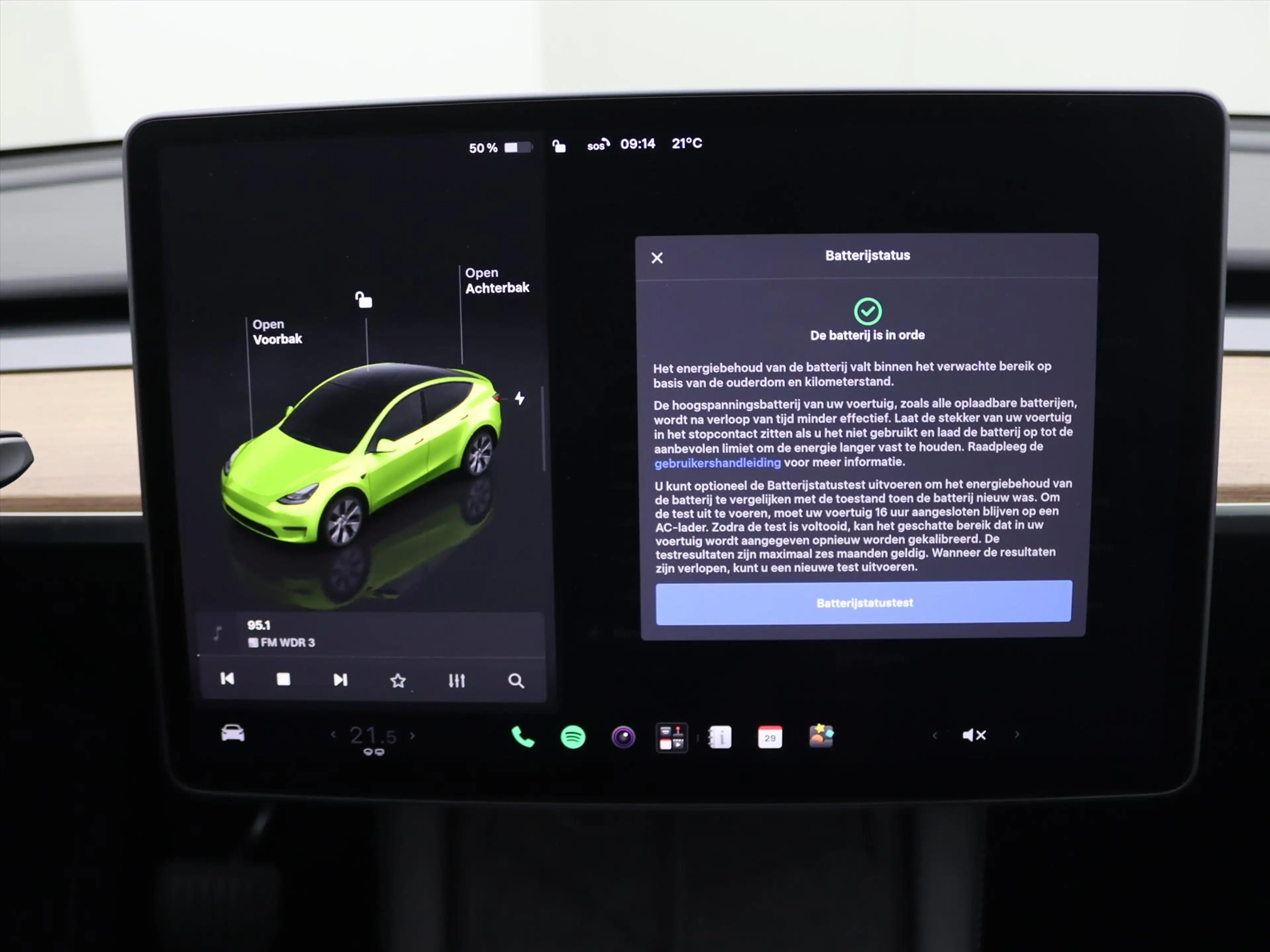 Tesla Model Y Standard RWD Plus 351pk 94.9% SoH [ TREKHAAK+RYZEN — photo 36
