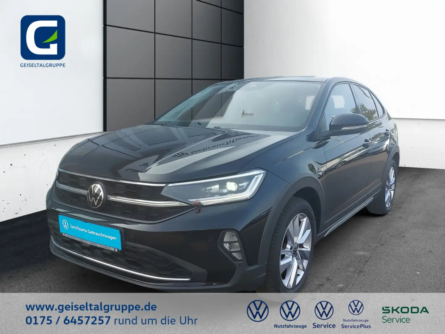 Volkswagen Taigo 1.0 TSI Life *MATRIX*DAB+*AHK*PANO*NAVI*KAMERA*SHZ Schwarz - 1