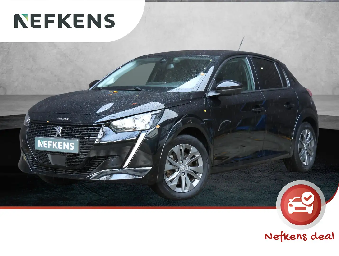 Peugeot e-208 Allure 50kWh 136pk | Achteruitrijcamera| Navigatie Noir - 1