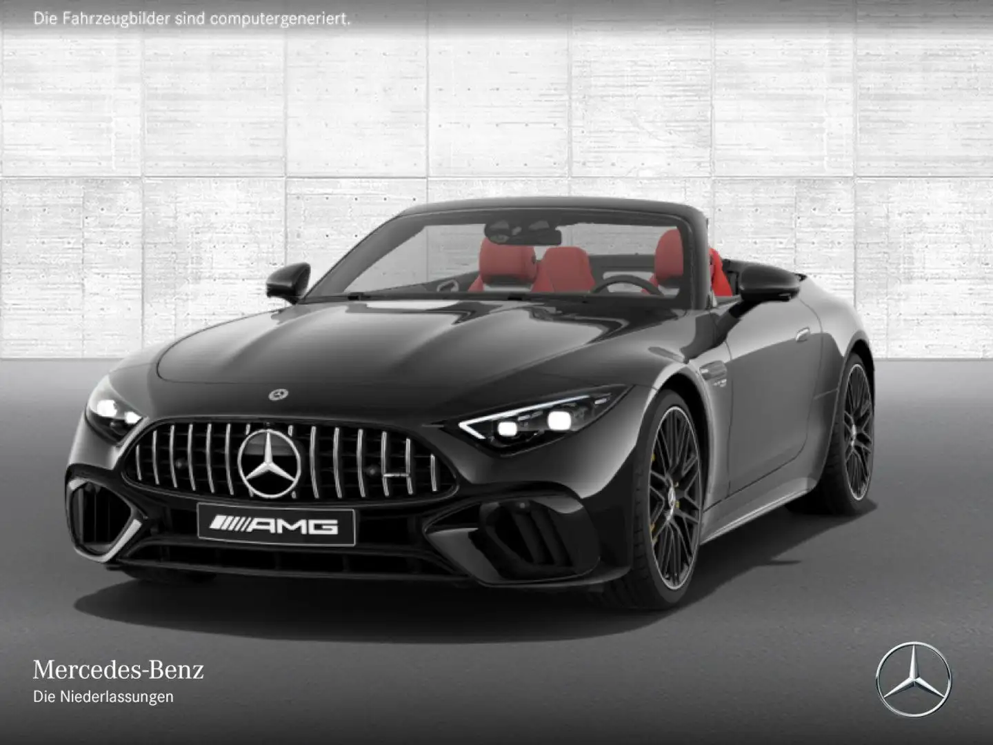 Mercedes-Benz SL 63 AMG Cab. 4M Carbon Fahrass WideScreen Distr+ Schwarz - 2